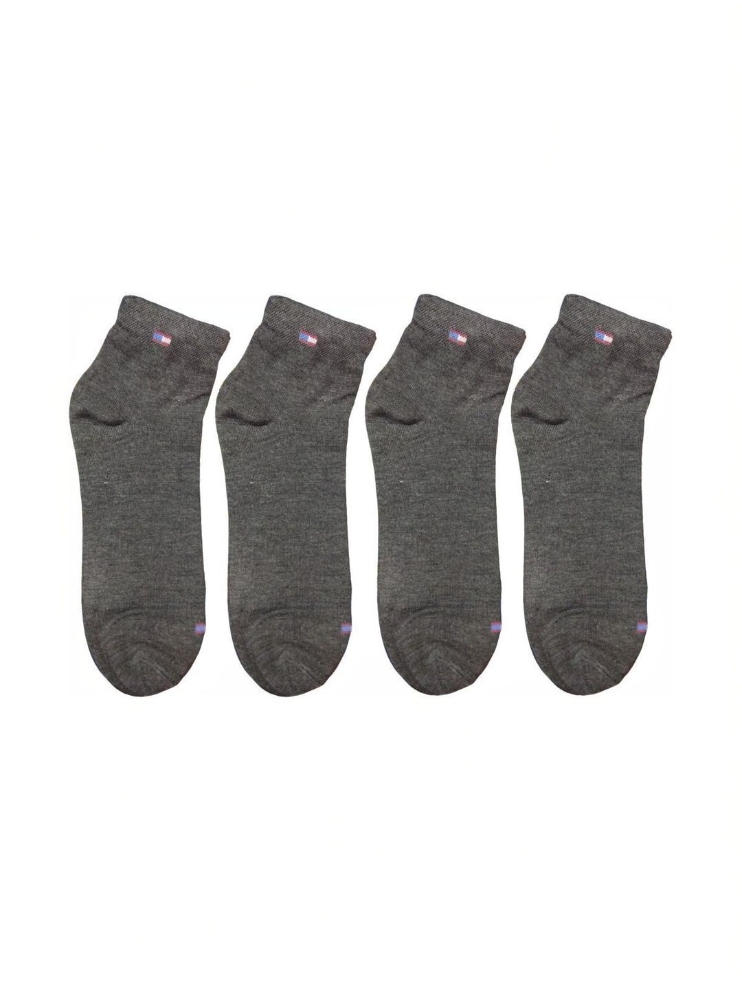 akeet trend Men Pack of 4 Cotton Assorted Ankle Length Socks