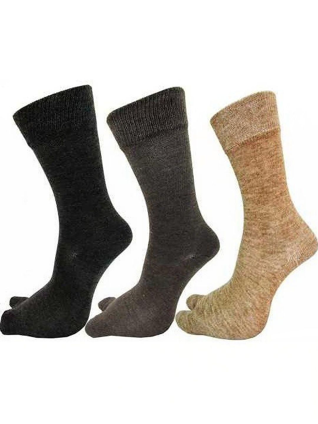 Akeeta Men Pack of 3 Assorted Calf Length Socks