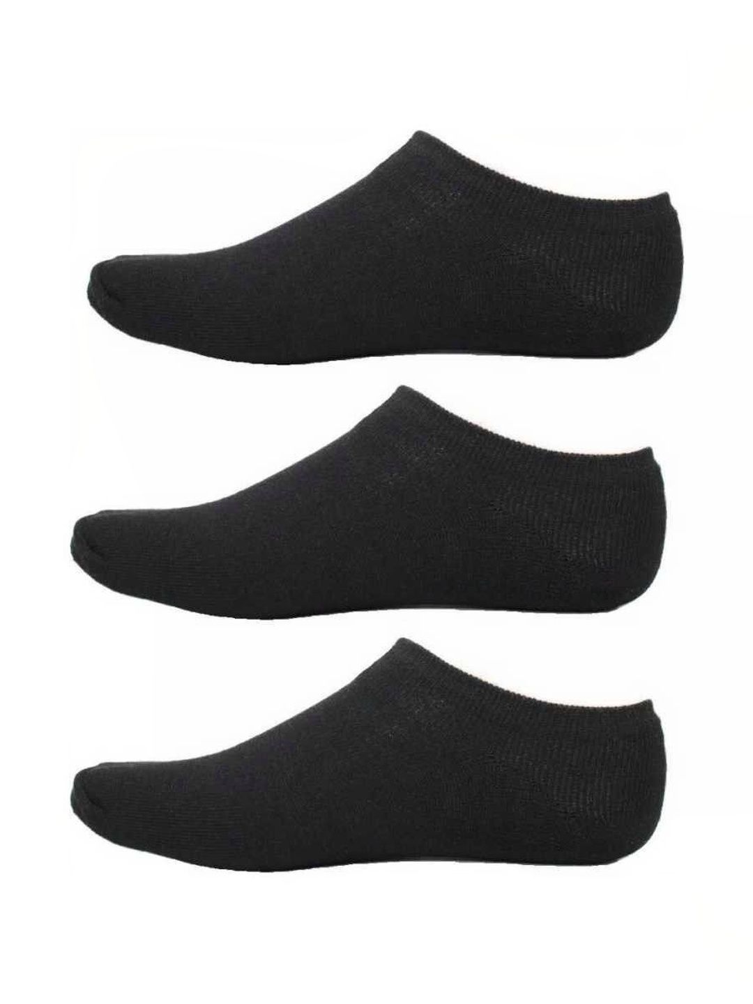 Akeeta Men Pack of 3 Cotton Assorted Shoe Liners Socks