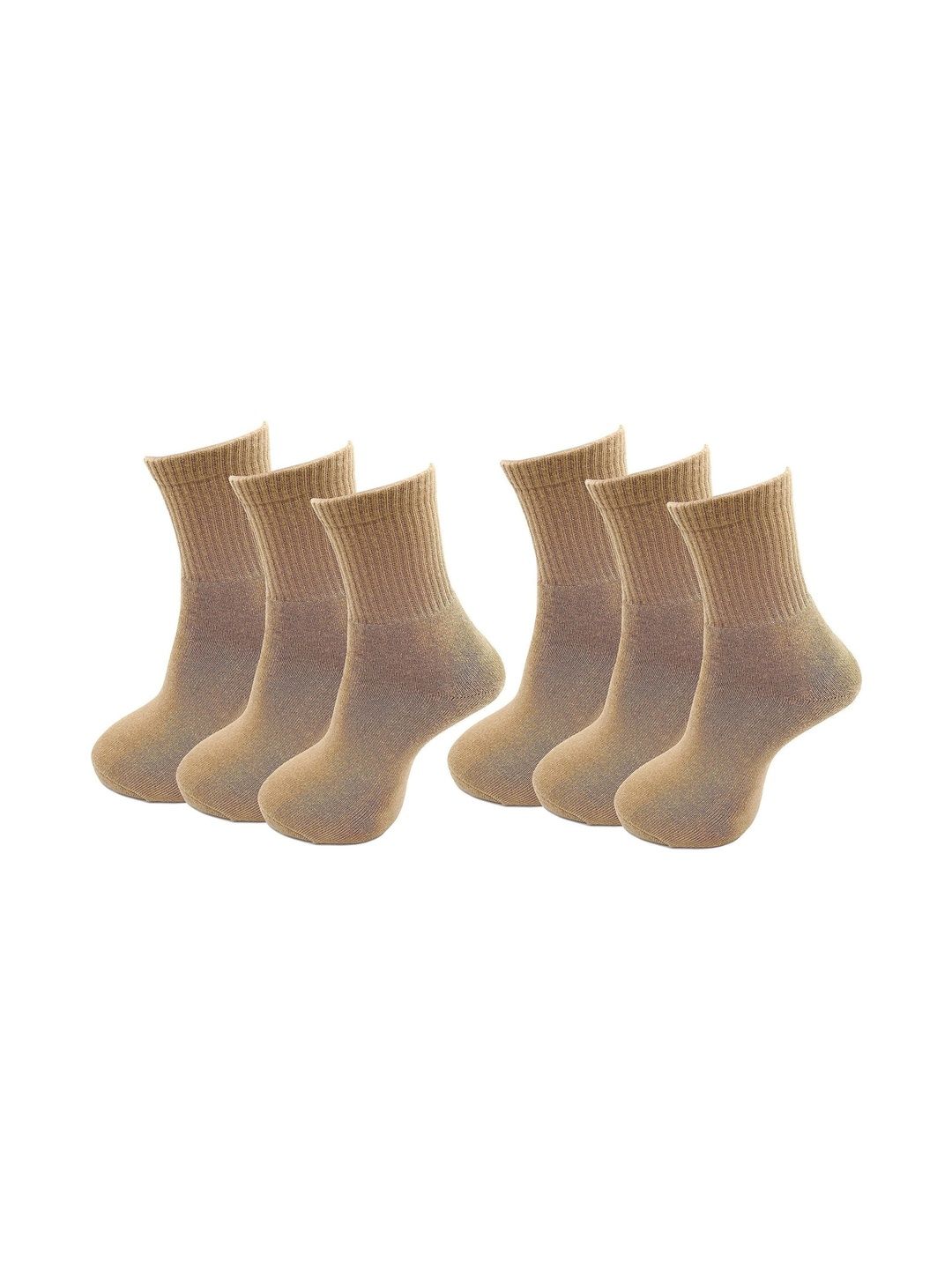 akeet trend Men Pack of 6 Cotton Assorted Above Ankle Socks