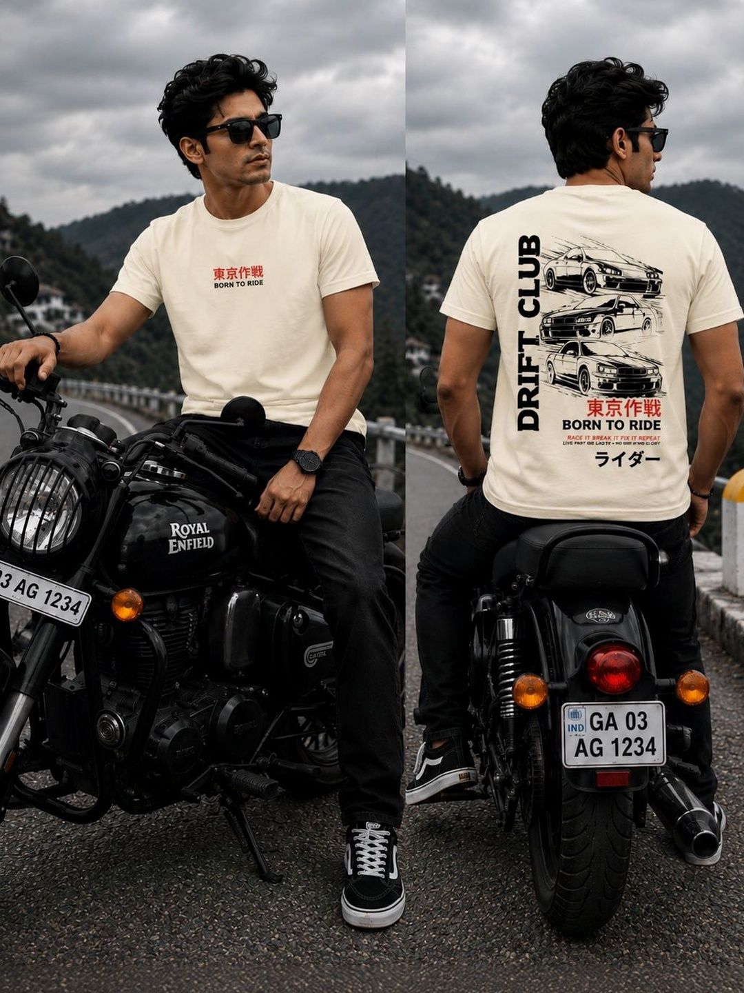 Y TULSI Men Printed T-shirt