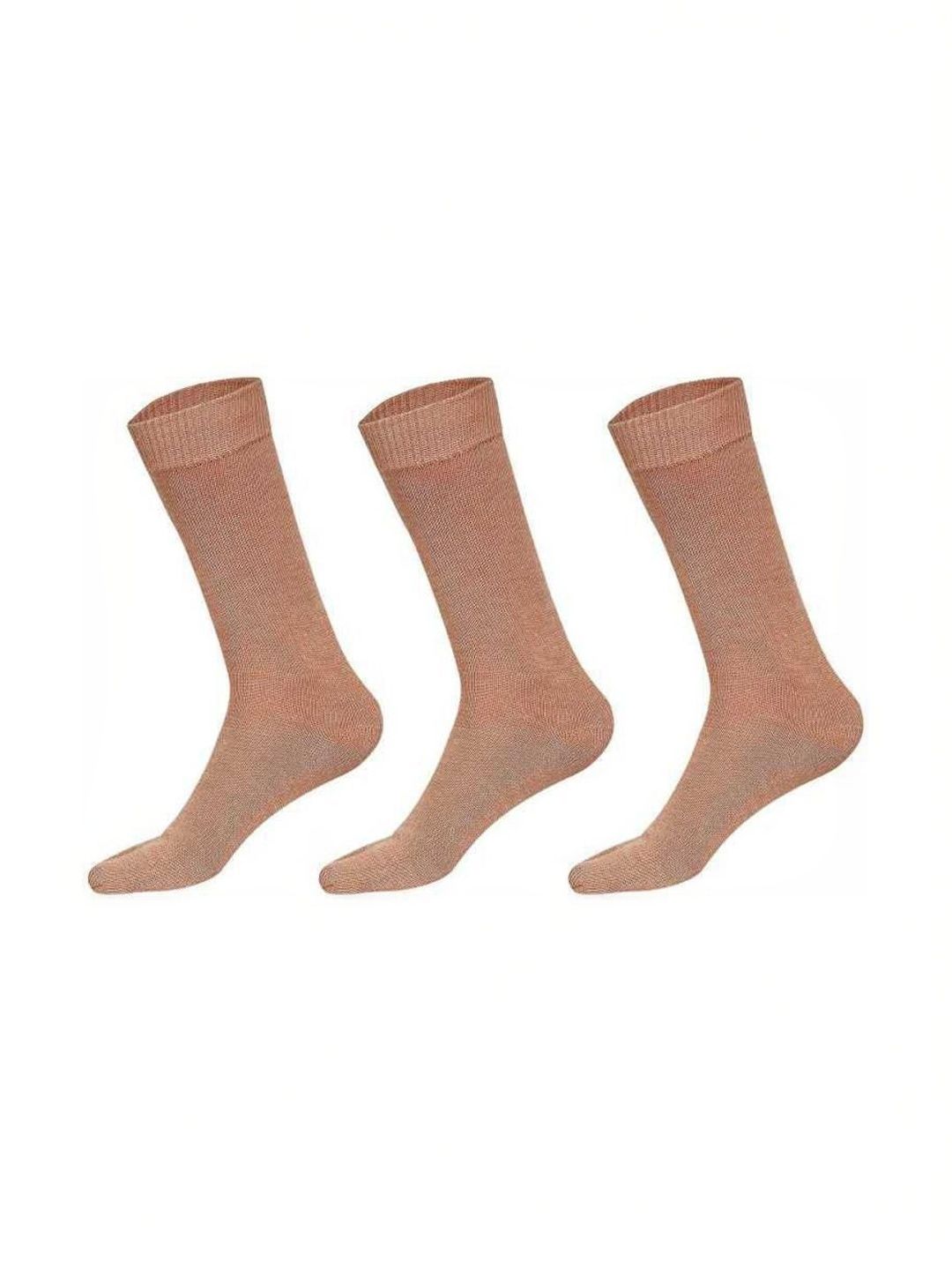 Akeeta Men Pack of 3 Cotton Assorted Calf Length Socks