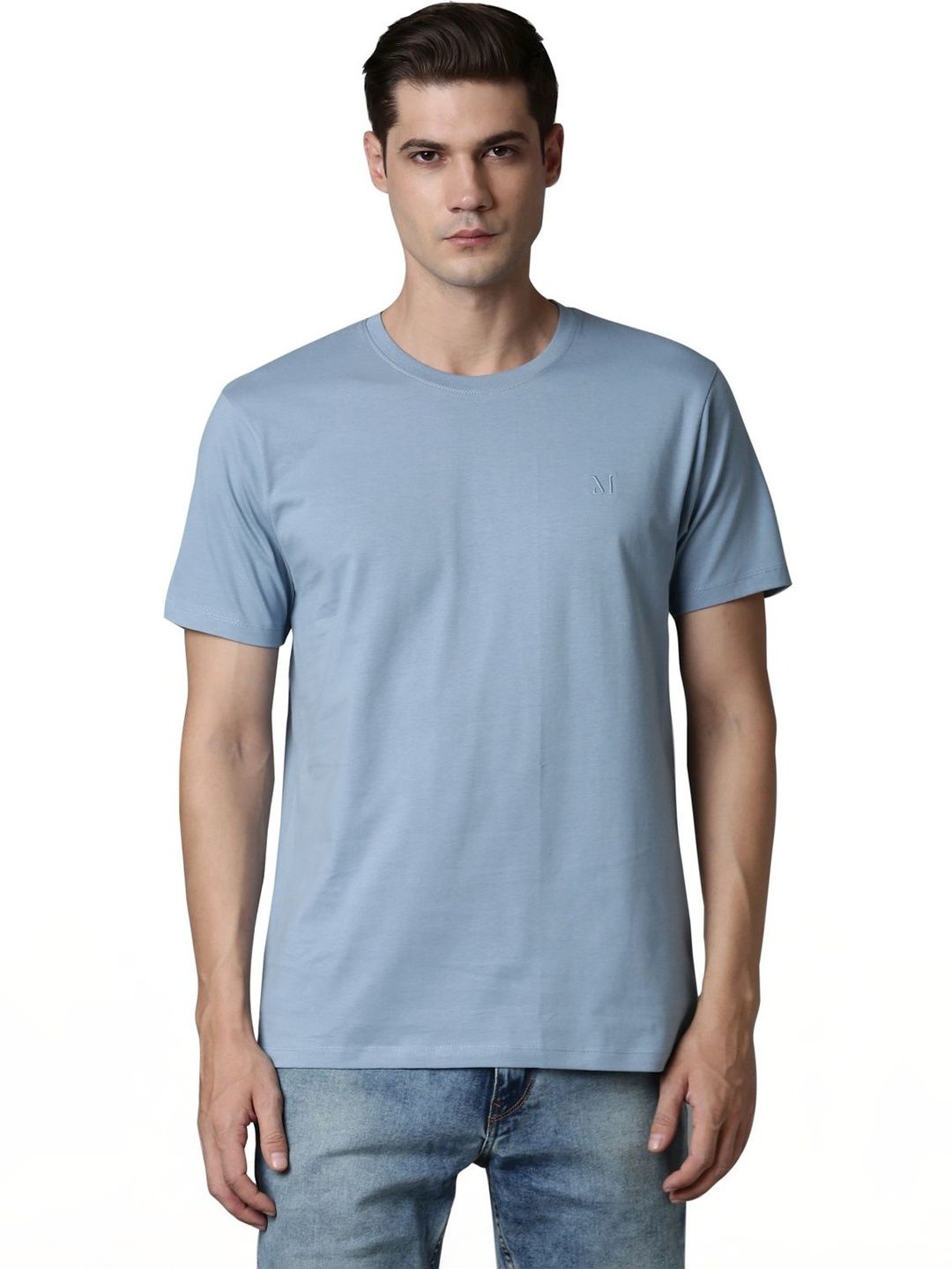 MAXZONE Men Brand Logo T-shirt