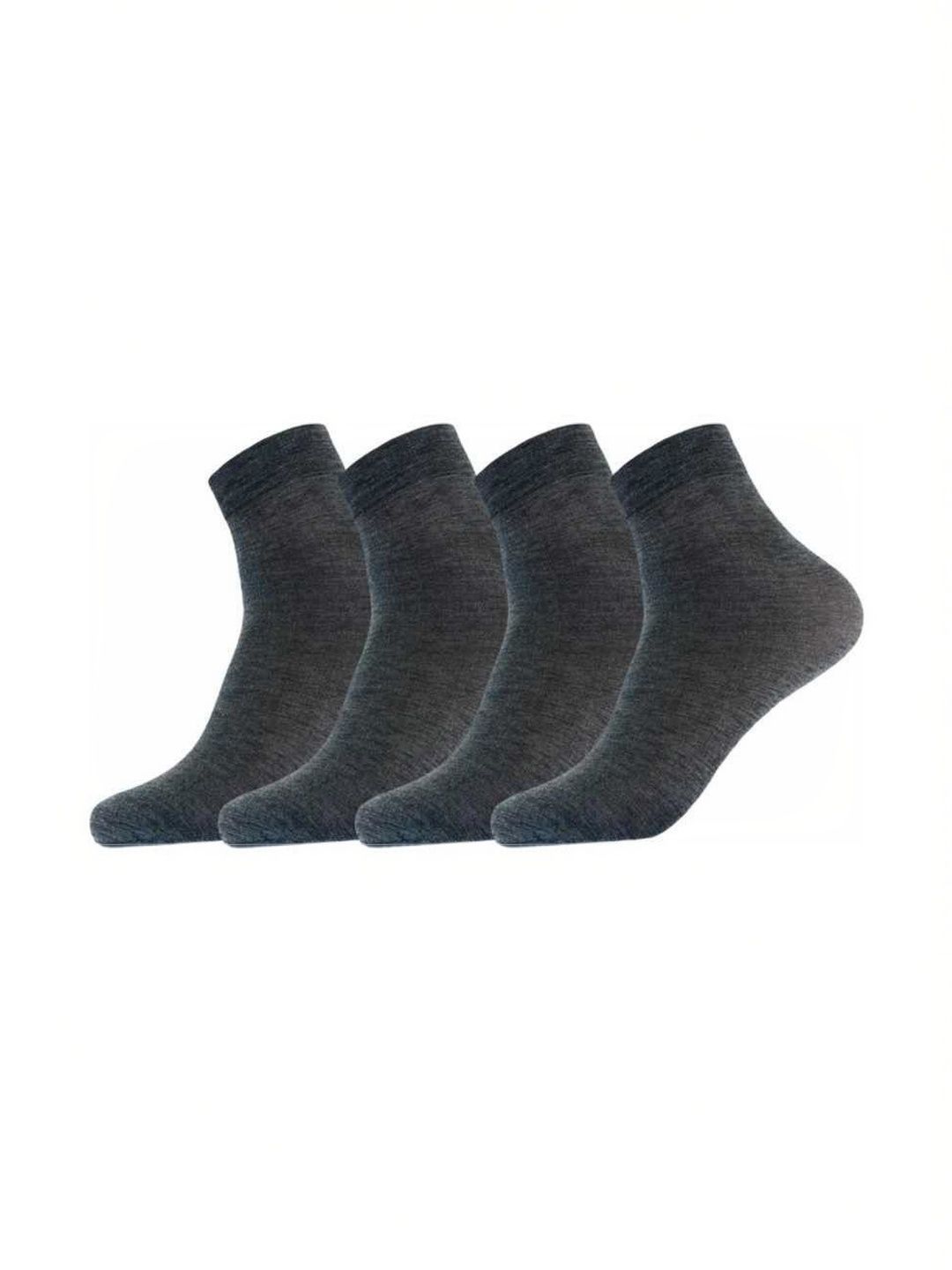 akeet trend Men Pack of 4 Cotton Assorted Ankle Length Socks