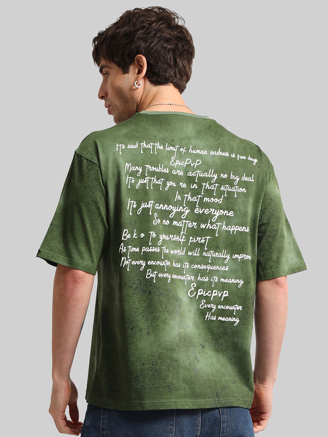 Maniac Men Printed T-shirt