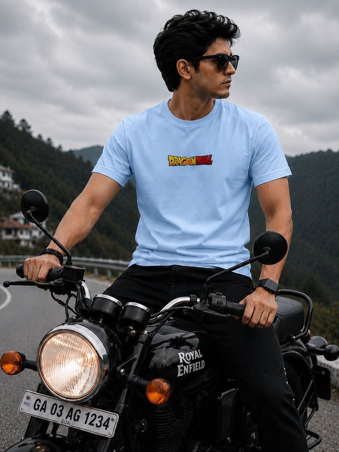 Y TULSI Men Printed T-shirt