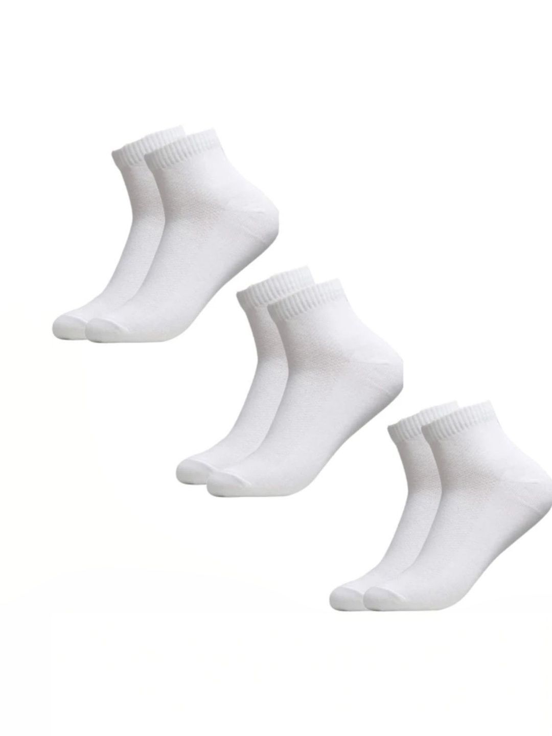 akeet trend Men Pack of 3 Cotton Assorted Ankle Length Socks