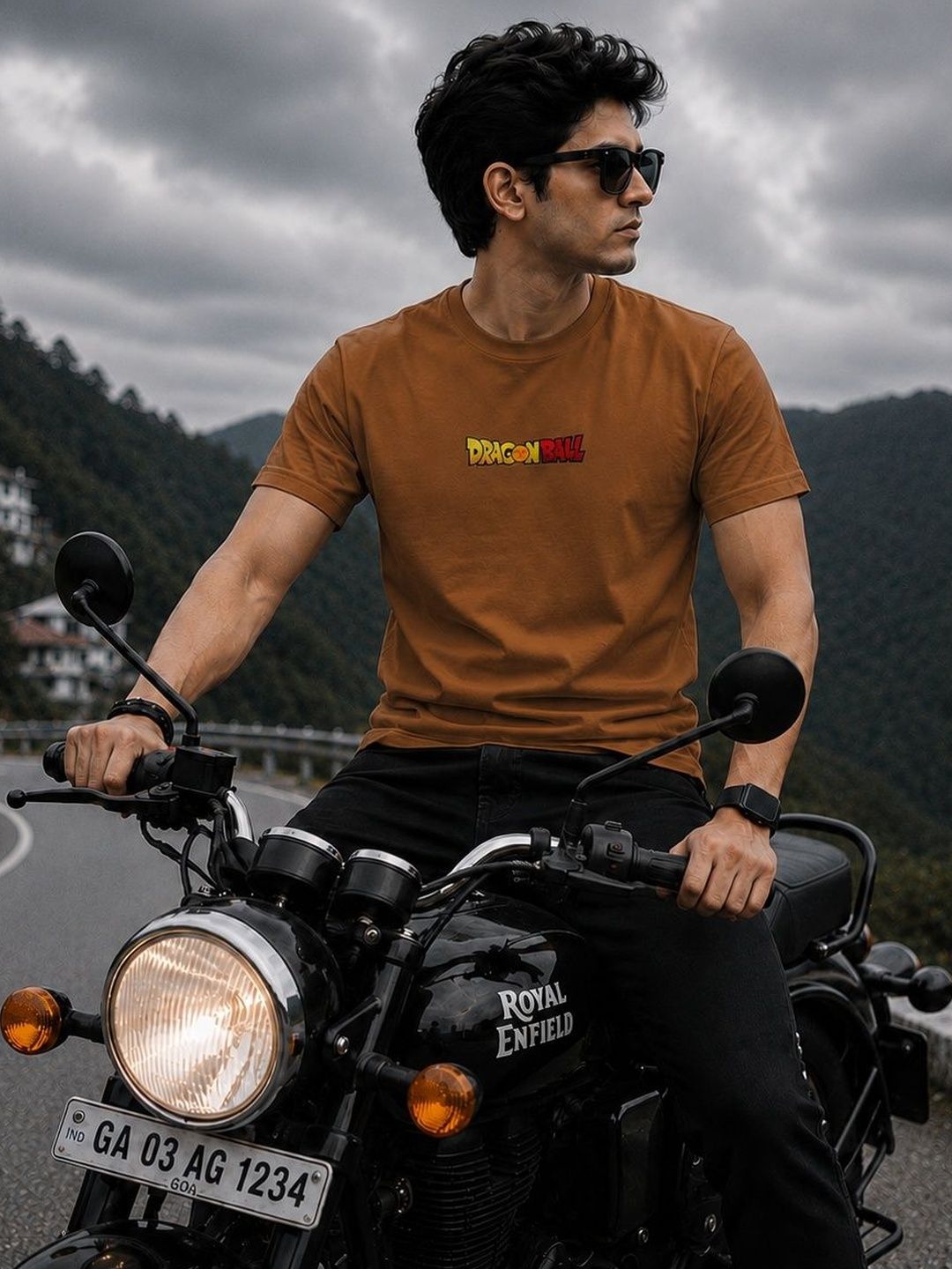 Y TULSI Men Printed T-shirt
