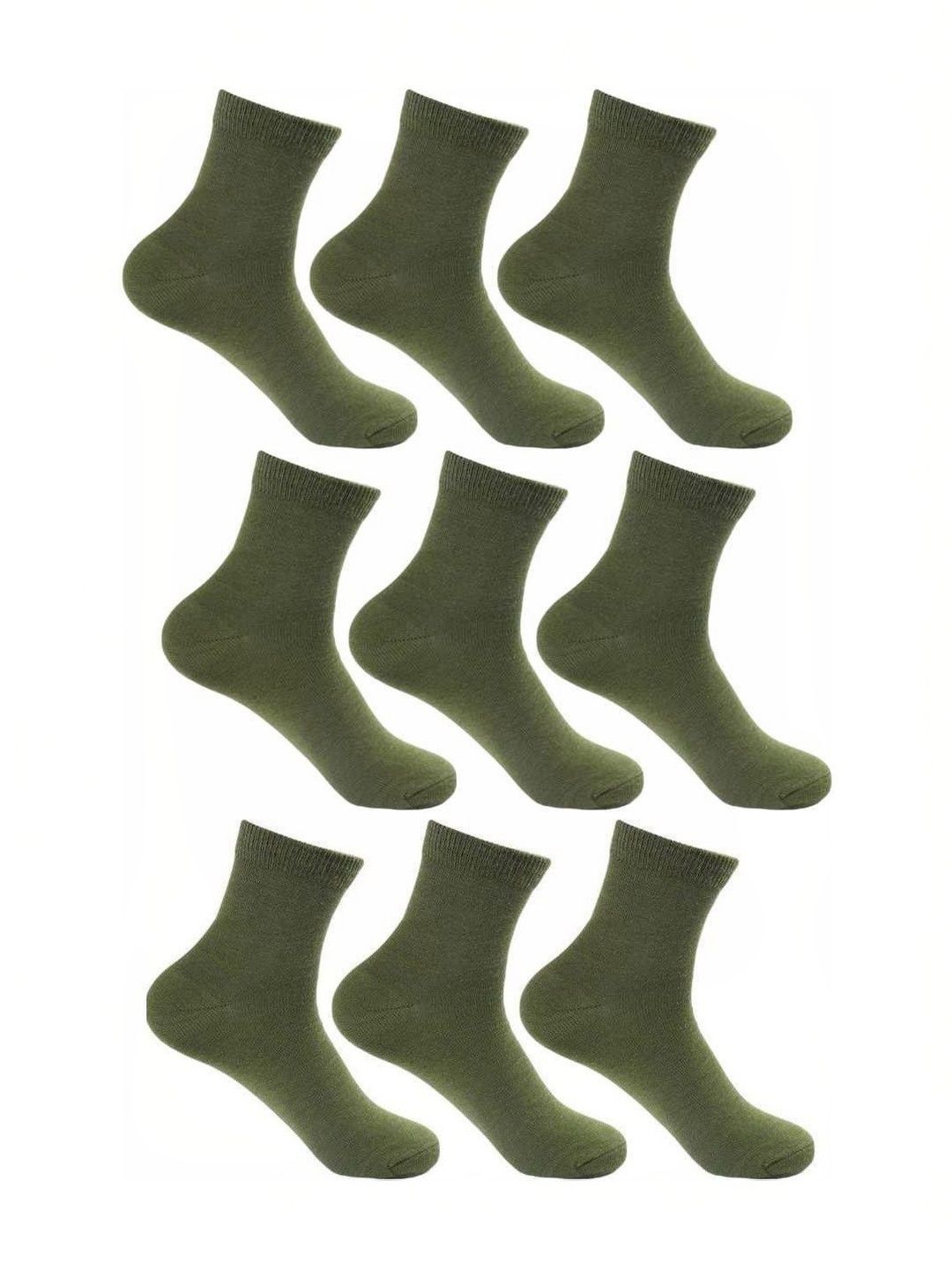 akeet trend Men Pack of 9 Cotton Assorted Ankle Length Socks