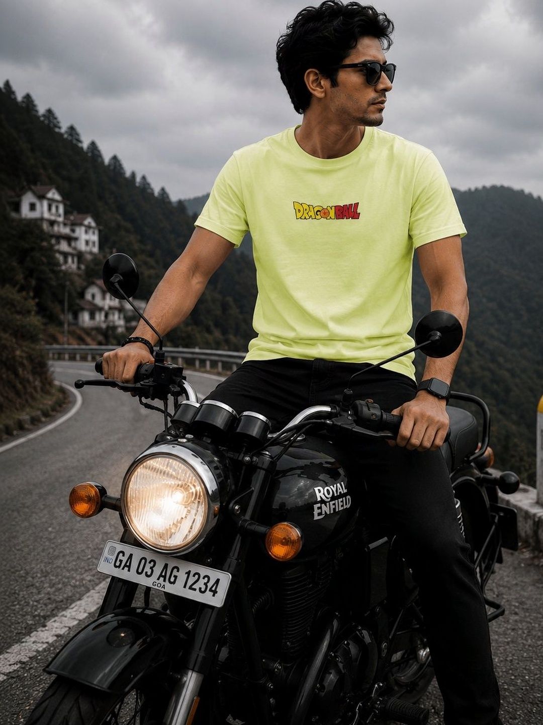 Y TULSI Men Printed T-shirt