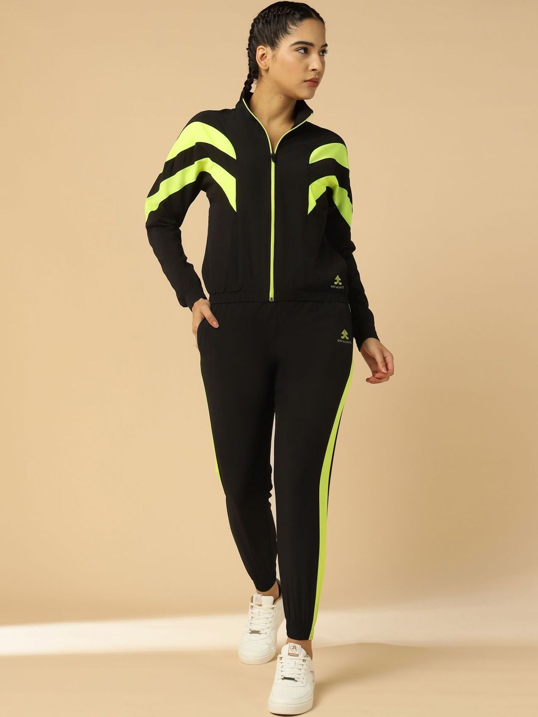 OFF LIMITS Colourblocked Mock Collar Tracksuits