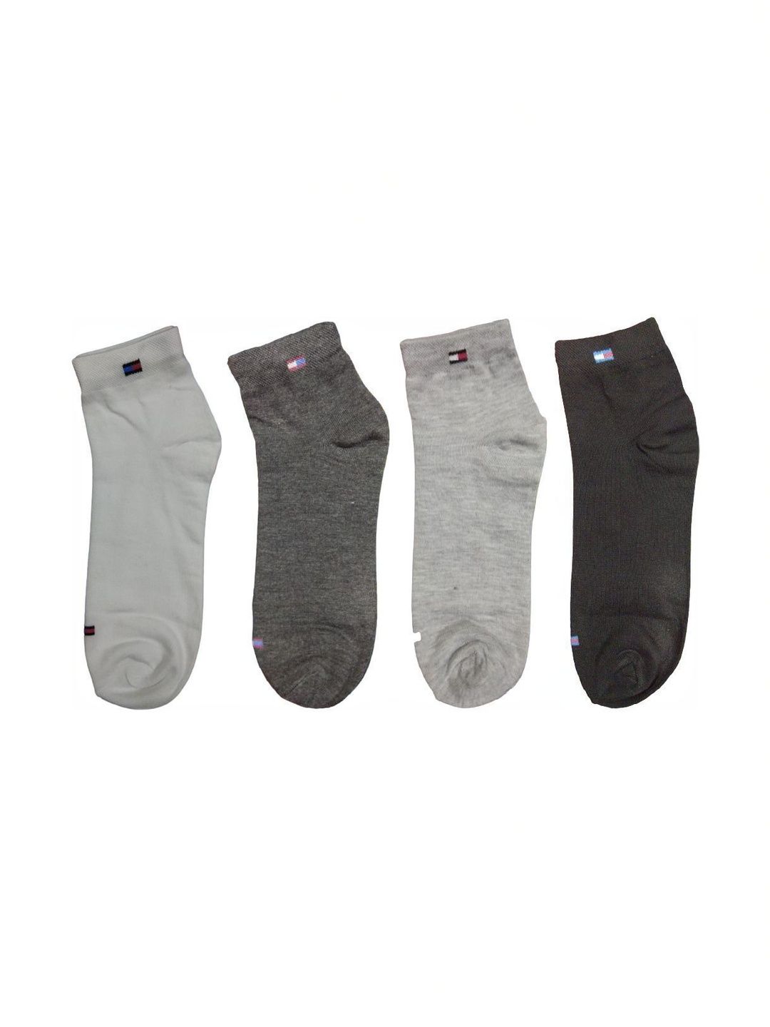 Akeeta Men Pack of 4 Cotton Assorted Ankle Length Socks