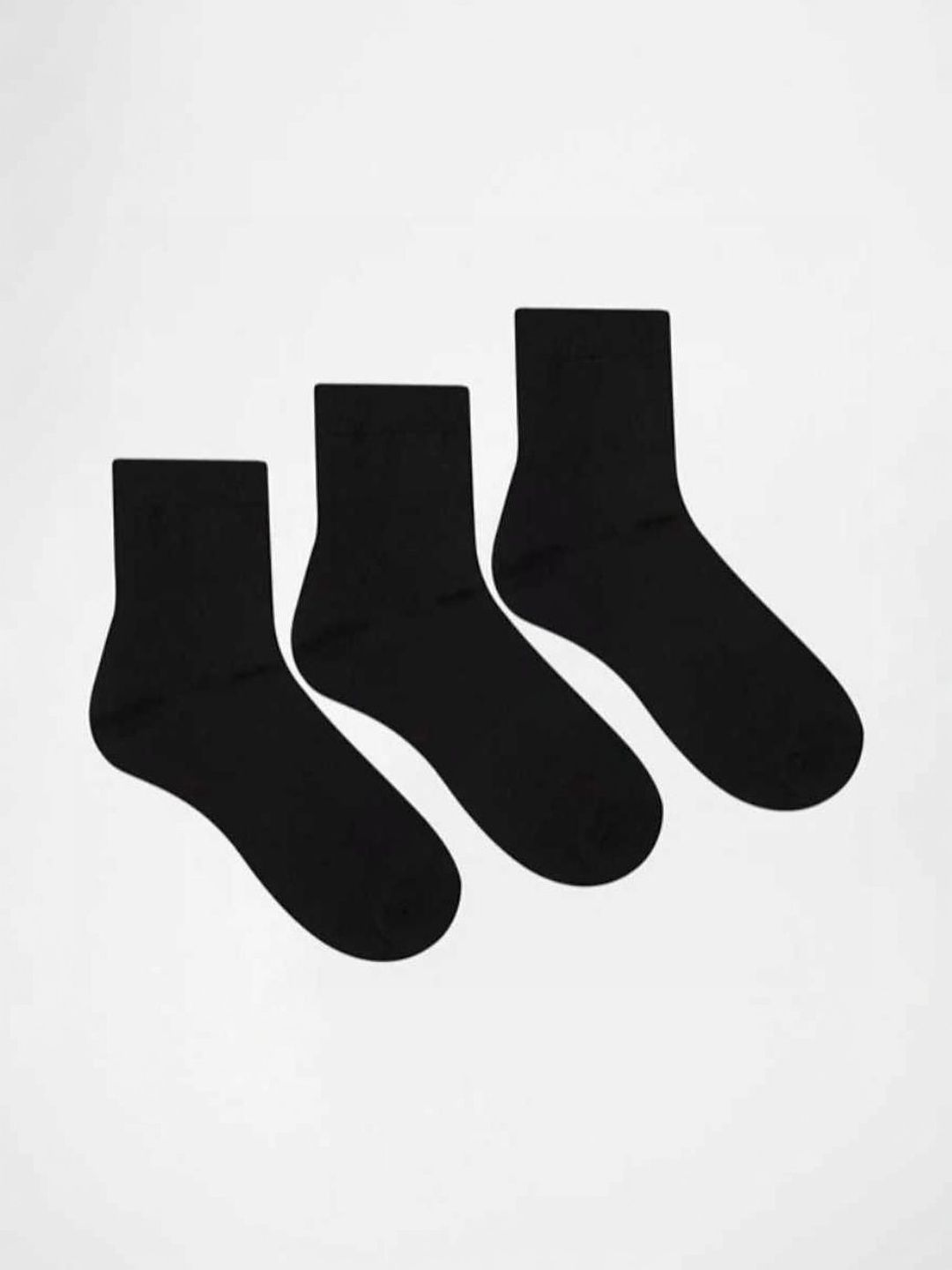 akeet trend Men Pack of 3 Cotton Assorted Ankle Length Socks