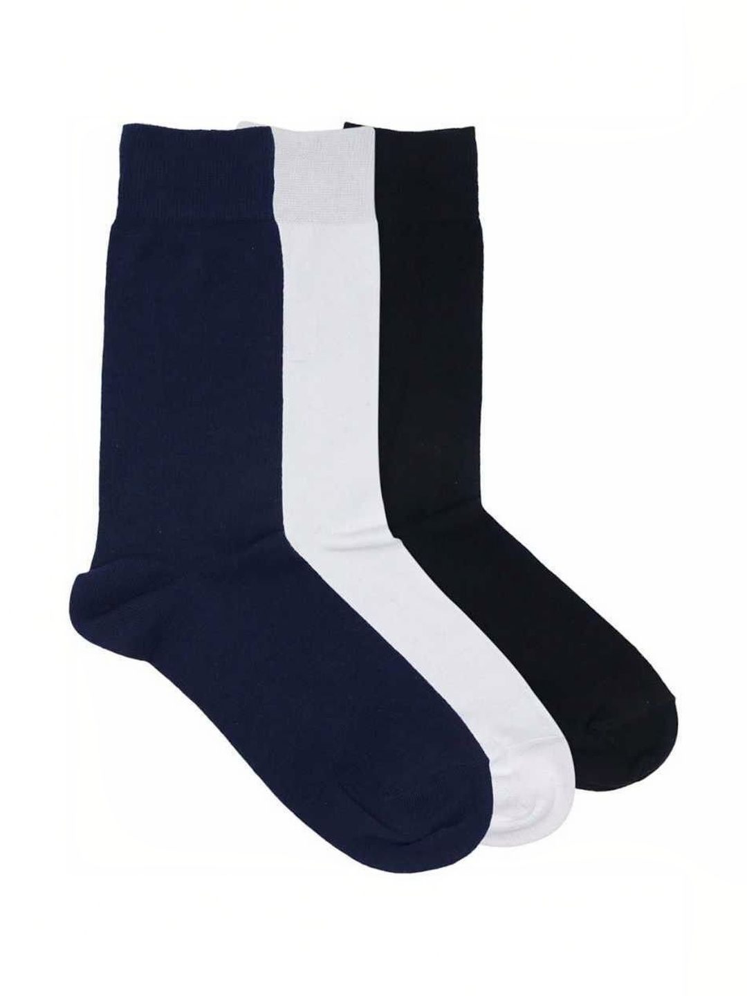 akeet trend Men Pack of 3 Cotton Assorted Calf Length Socks