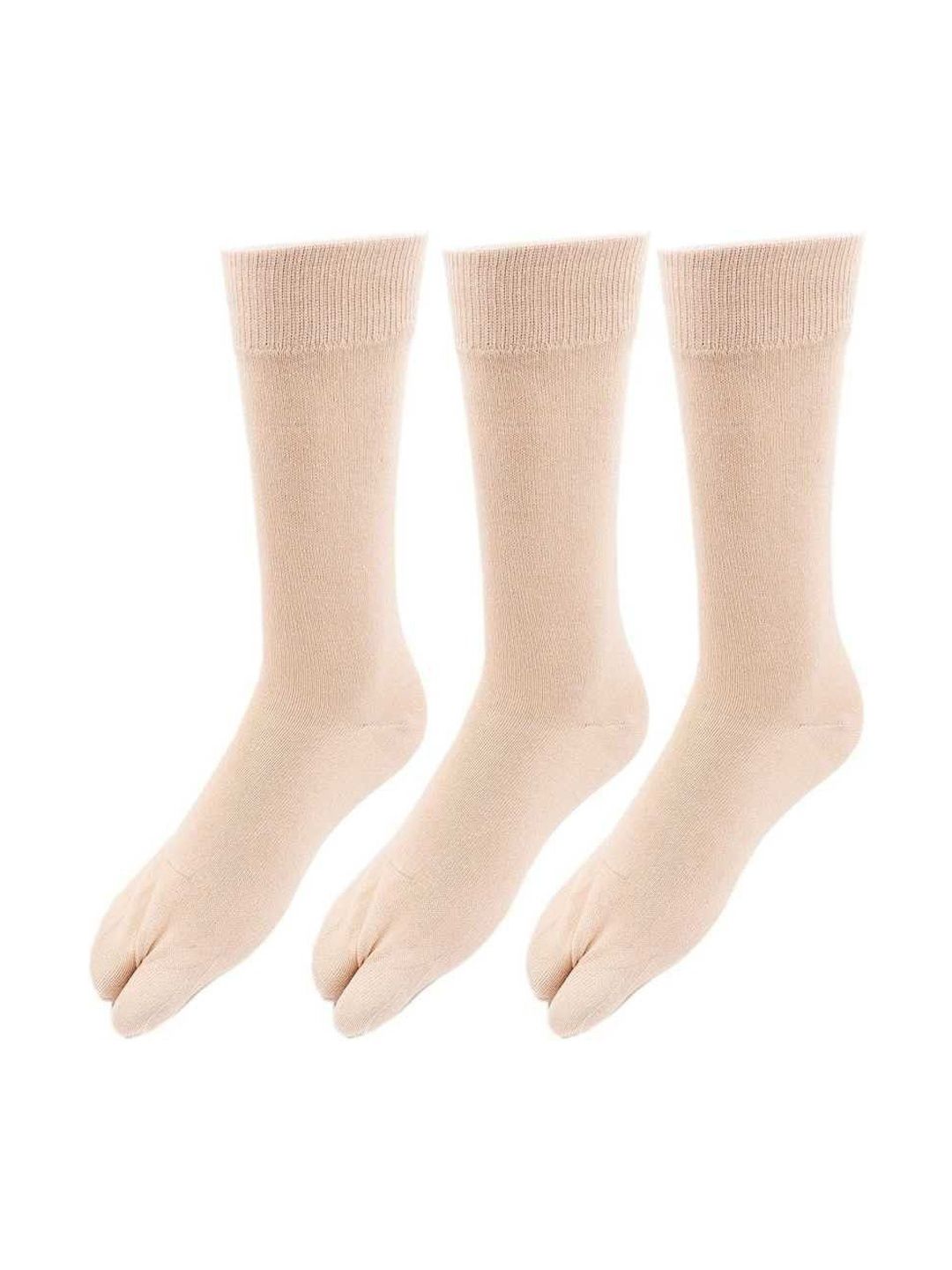 akeet trend Men Pack of 3 Cotton Assorted Calf Length Socks
