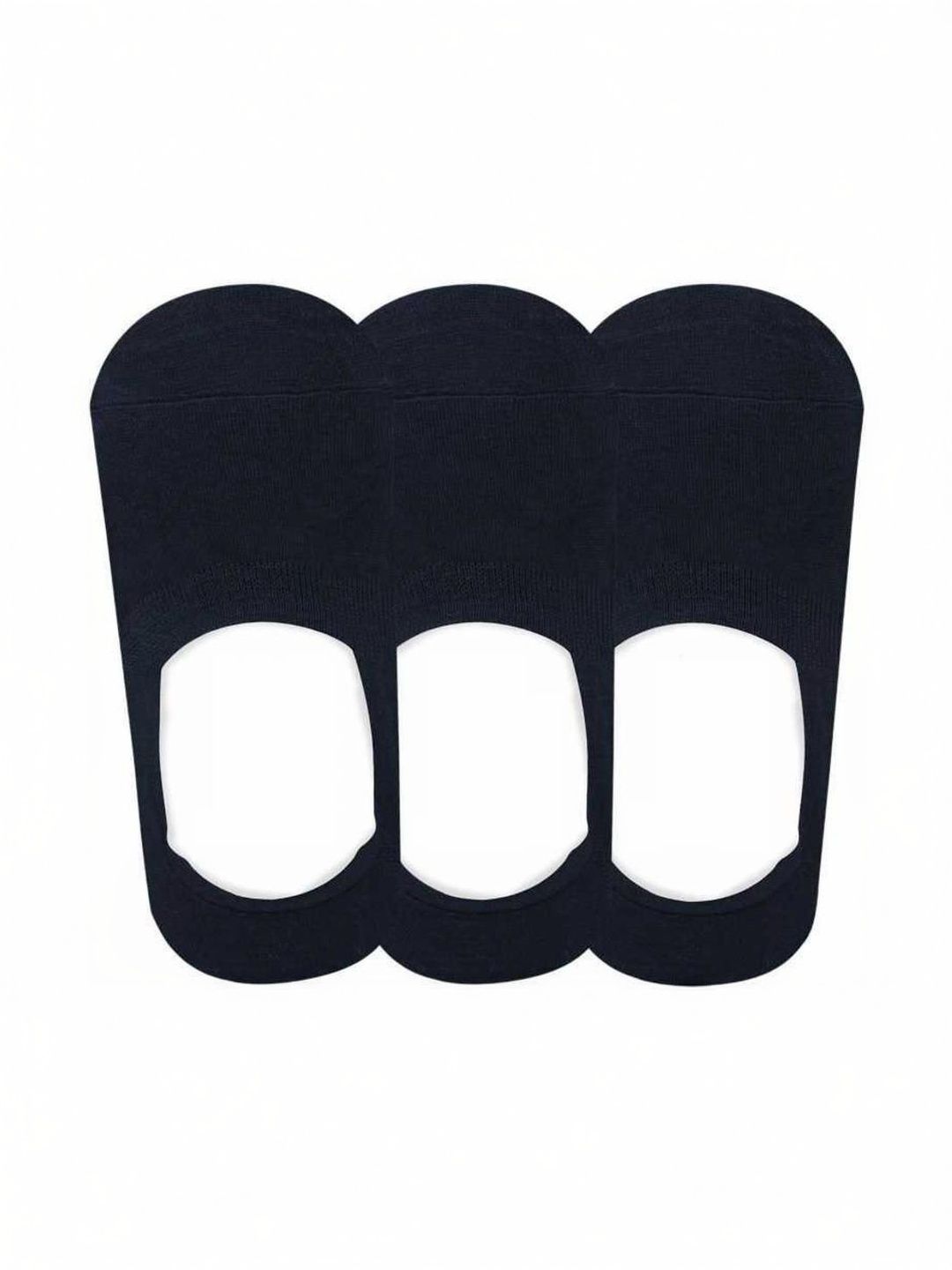 Akeeta Men Pack of 3 Cotton Assorted Shoe Liners Socks