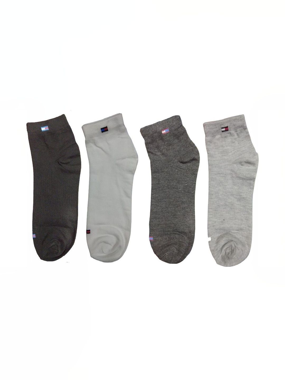 Akeeta Men Pack of 4 Cotton Assorted Ankle Length Socks