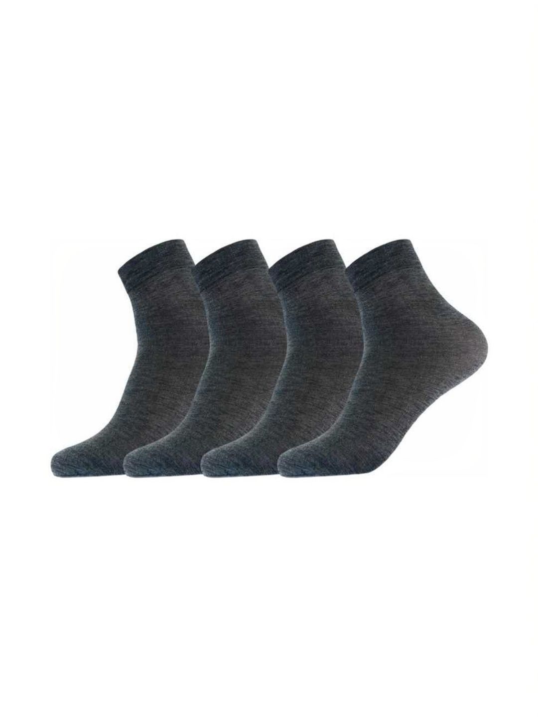 akeet trend Men Pack of 4 Cotton Assorted Ankle Length Socks