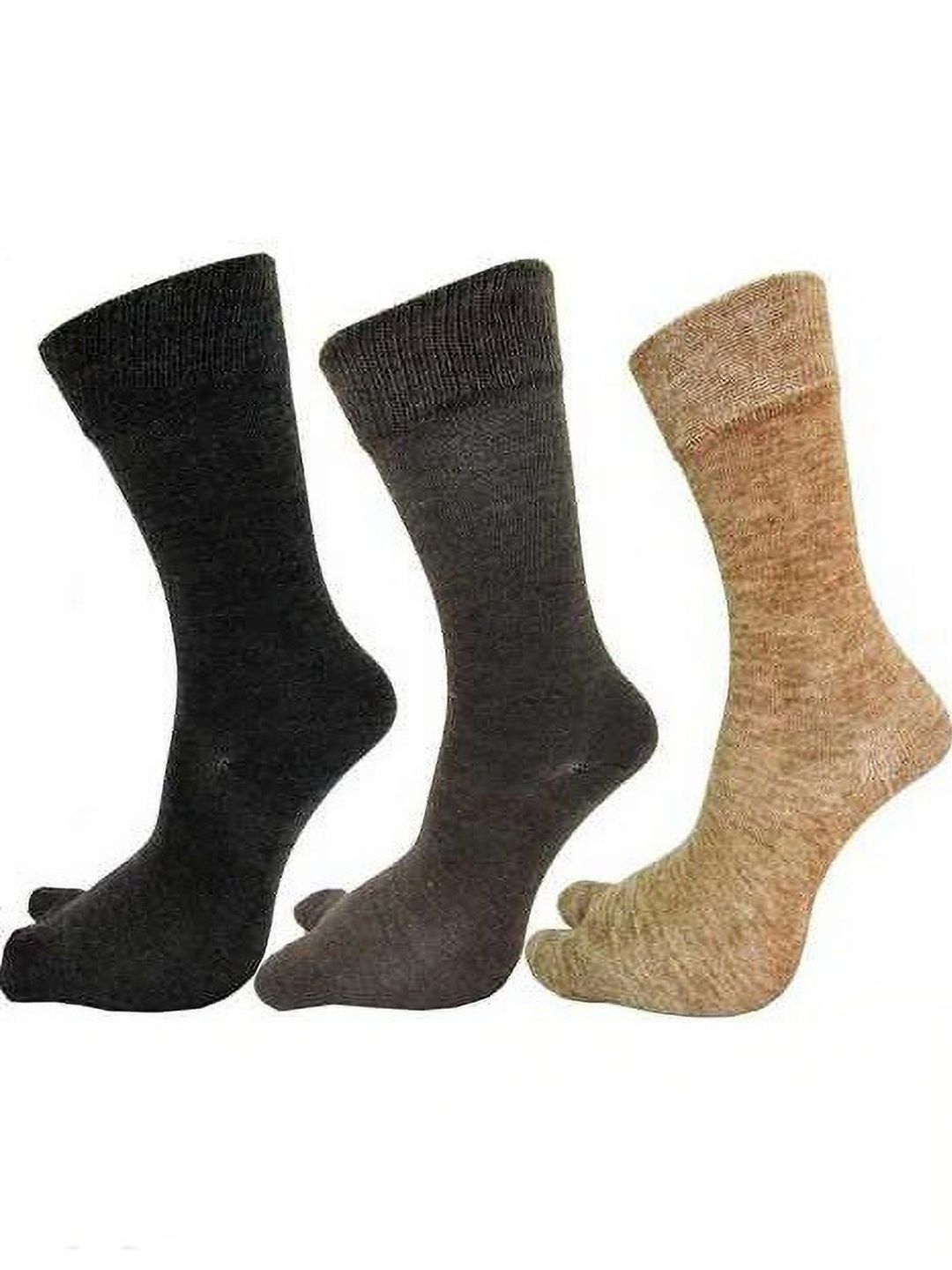 akeet trend Men Pack of 3 Assorted Calf Length Socks