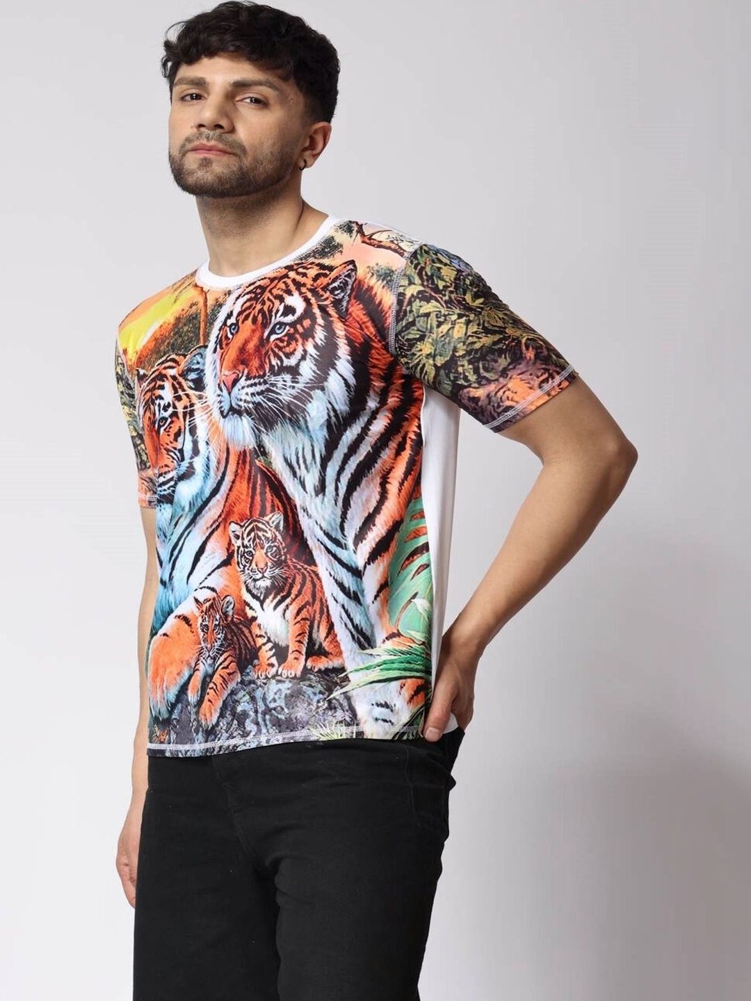 Flirty Soul Men Printed T-shirt