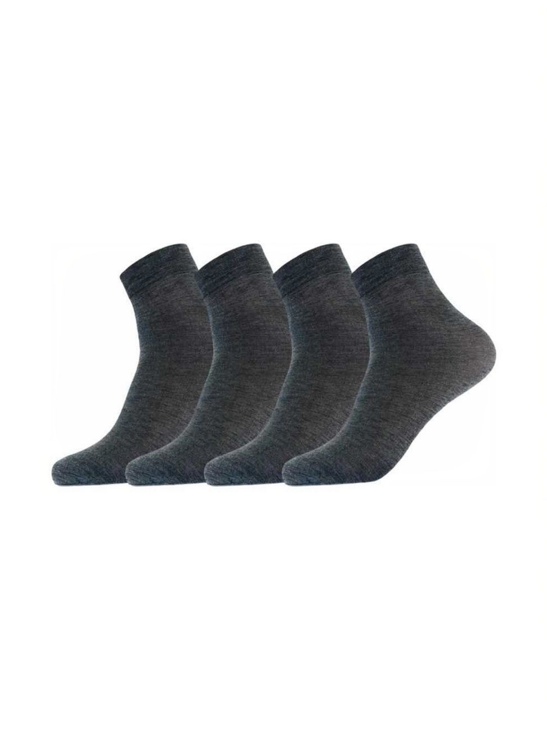 akeet trend Men Pack of 4 Cotton Assorted Ankle Length Socks