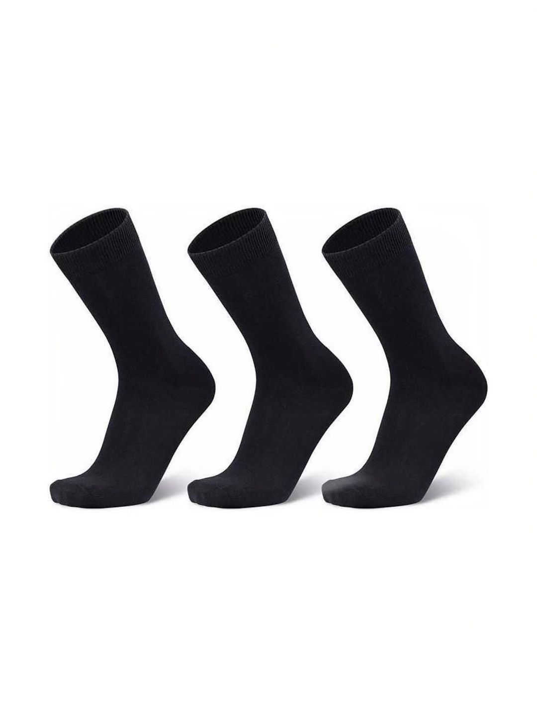 Akeeta Men Pack of 3 Cotton Assorted Calf Length Socks