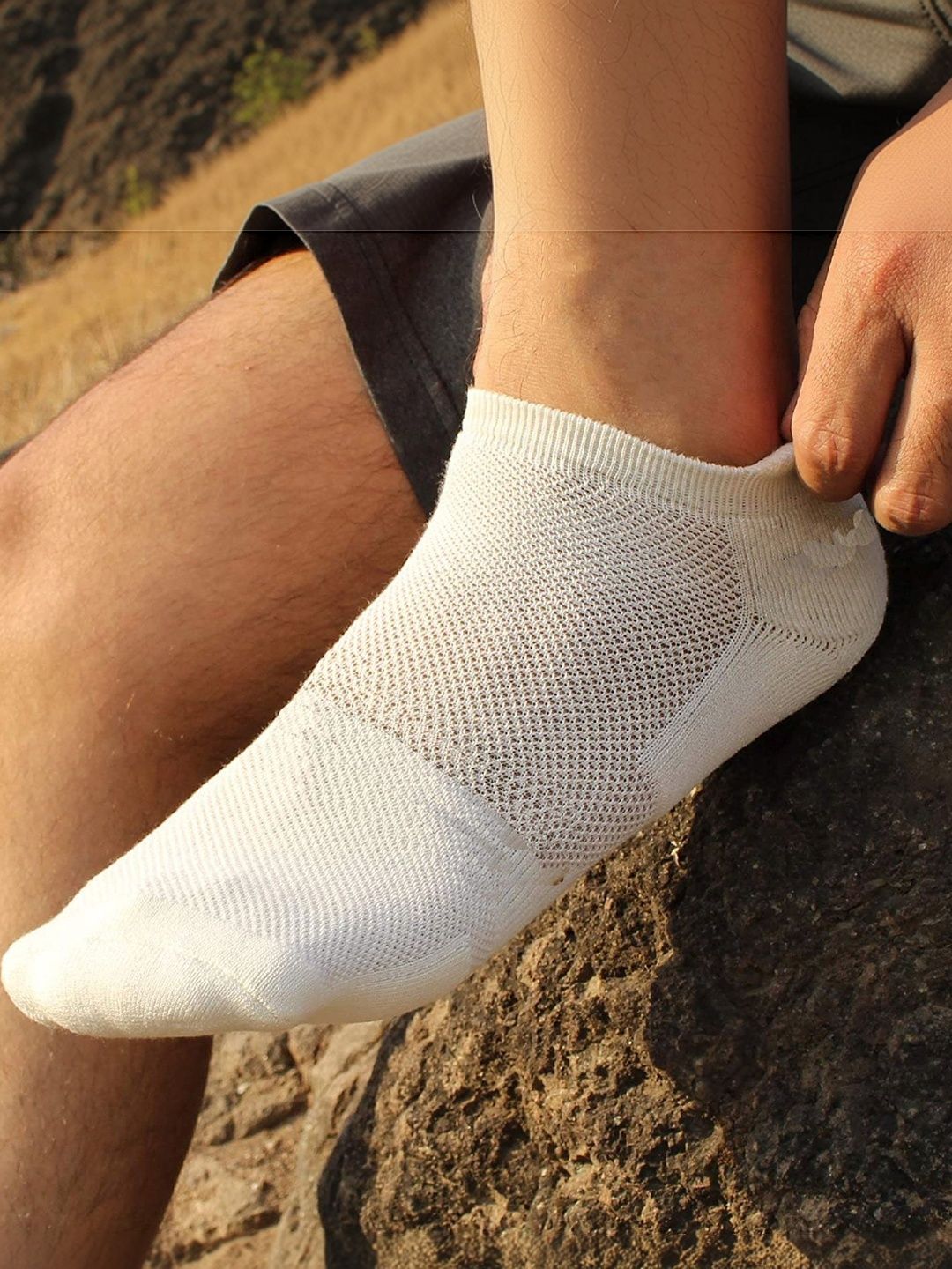 akeet trend Men Pack of 10 Cotton Assorted Ankle Length Socks