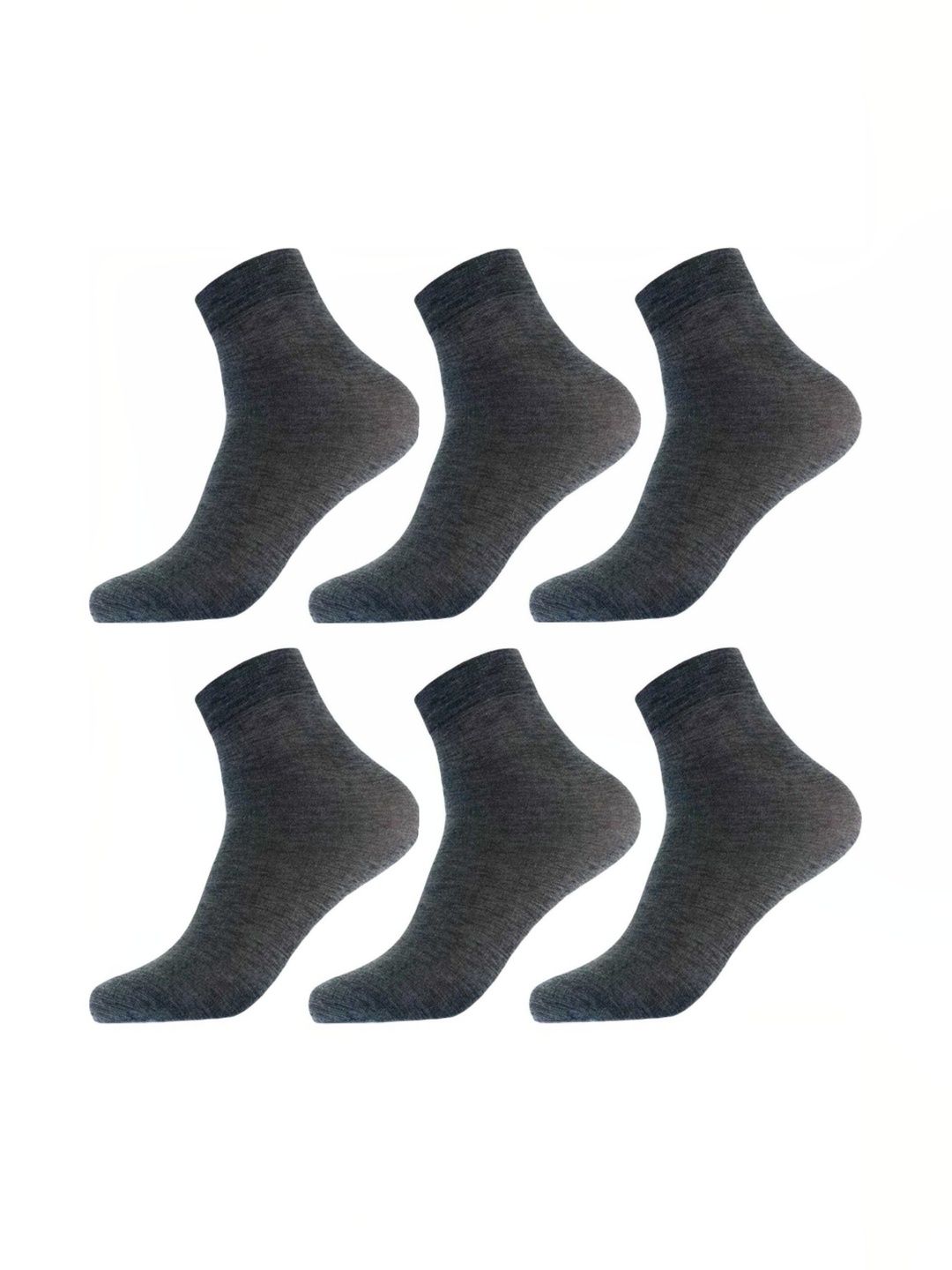 Akeeta Men Pack of 6 Cotton Assorted Ankle Length Socks