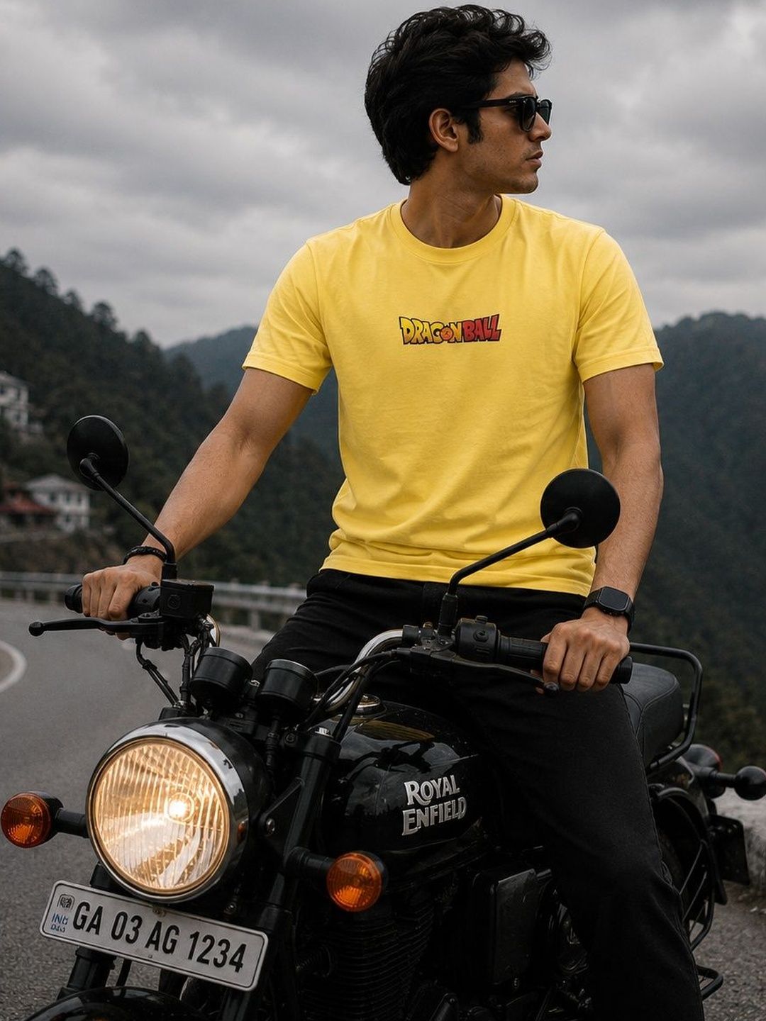 Y TULSI Men Printed T-shirt