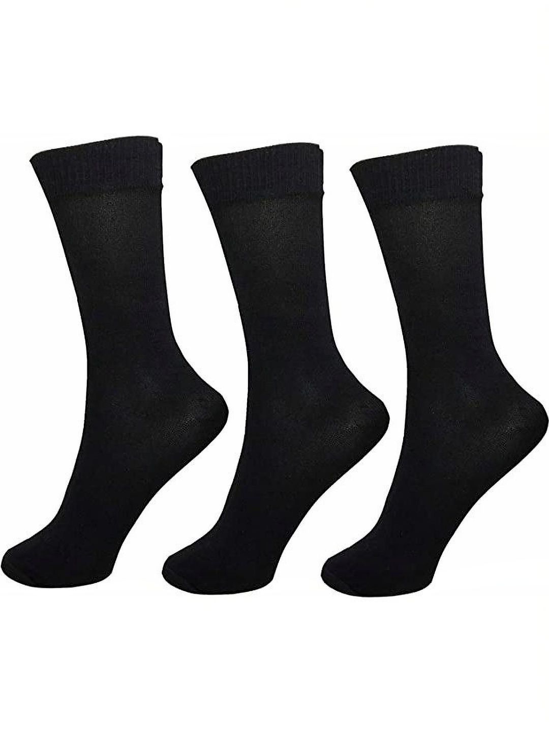 akeet trend Men Pack of 3 Cotton Assorted Calf Length Socks