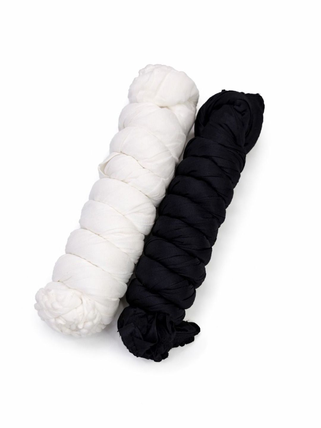 SAHINA DUPATTA Pack Of 2 Pom Pom Cotton Dupatta