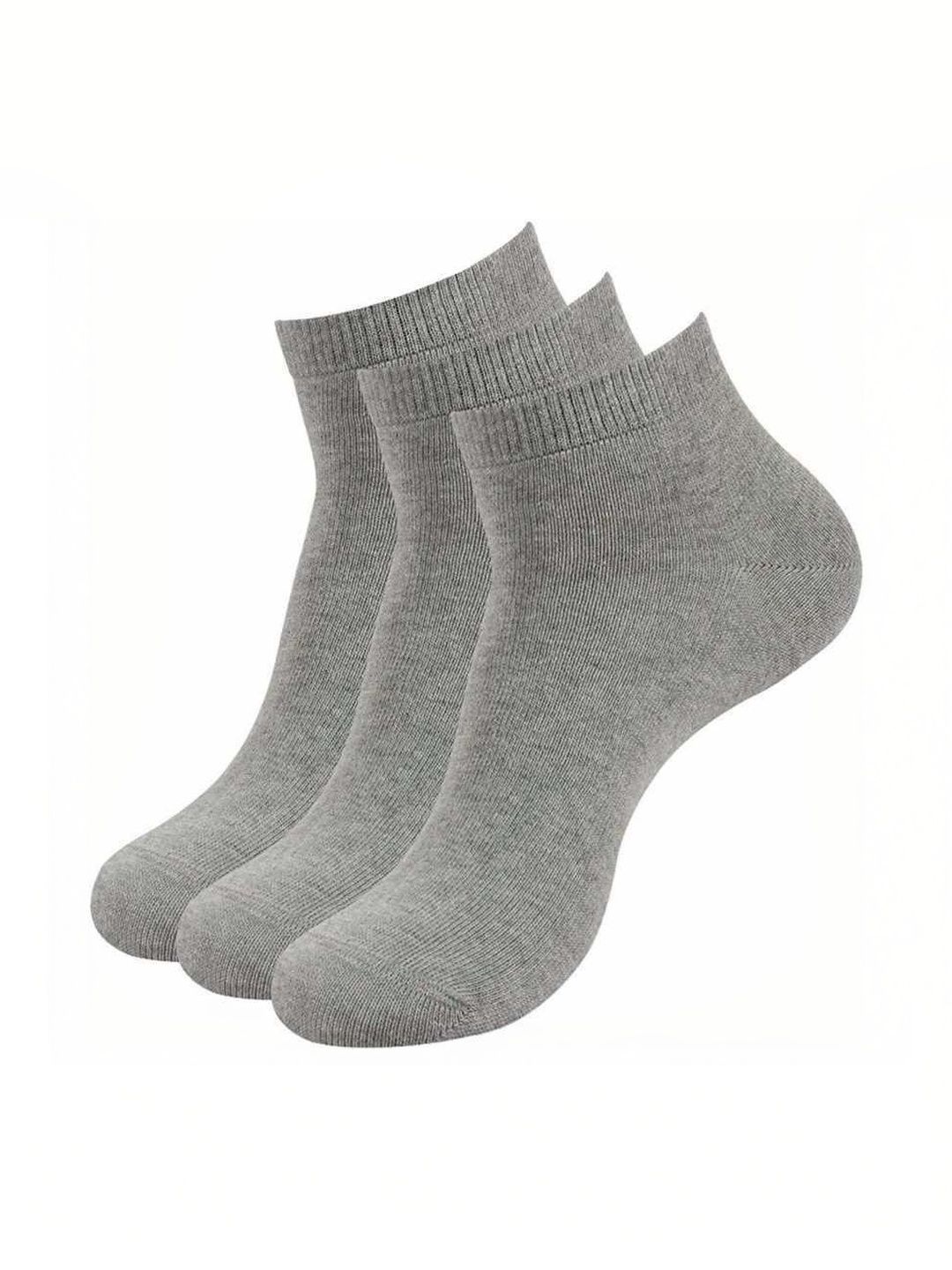 Akeeta Men Pack of 3 Cotton Assorted Ankle Length Socks