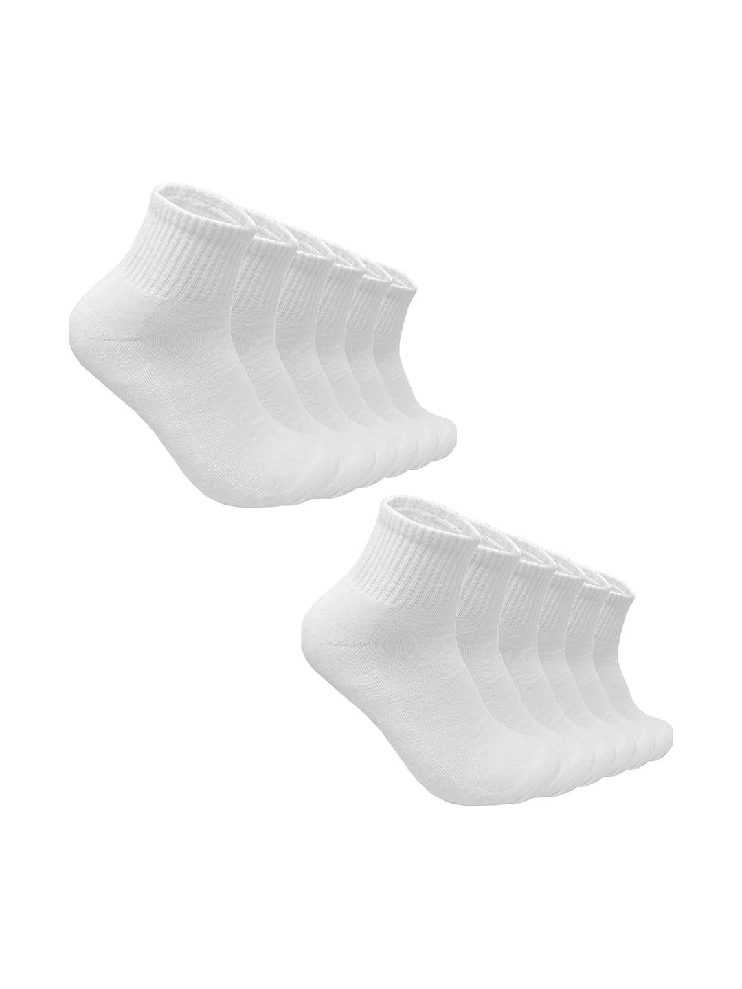 akeet trend Men Pack of 10 Cotton Assorted Ankle Length Socks