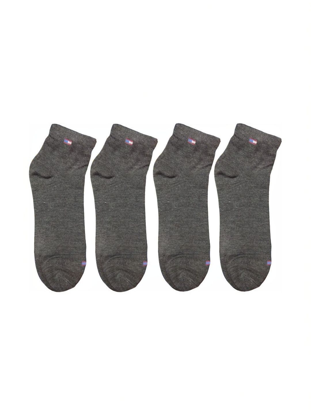 Akeeta Men Pack of 4 Cotton Assorted Ankle Length Socks