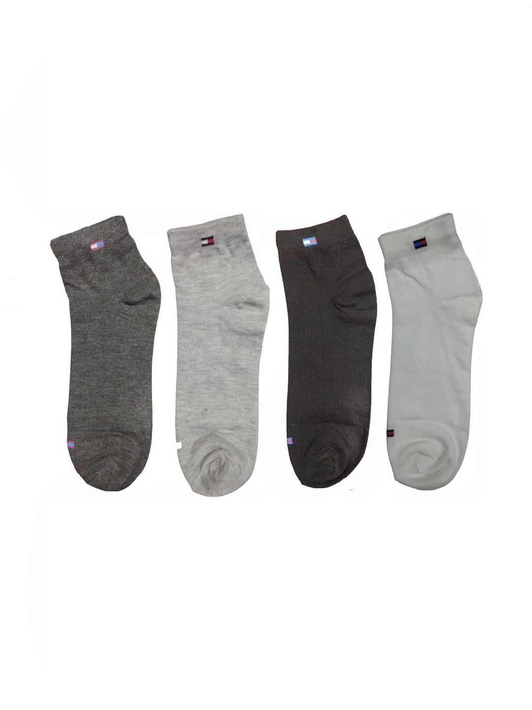 akeet trend Men Pack of 4 Cotton Assorted Ankle Length Socks