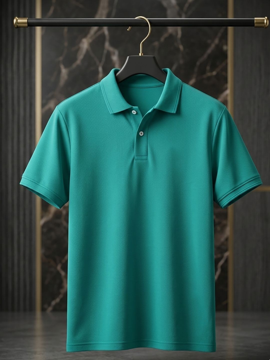 Mast & Harbour Men Polo Collar T-shirt