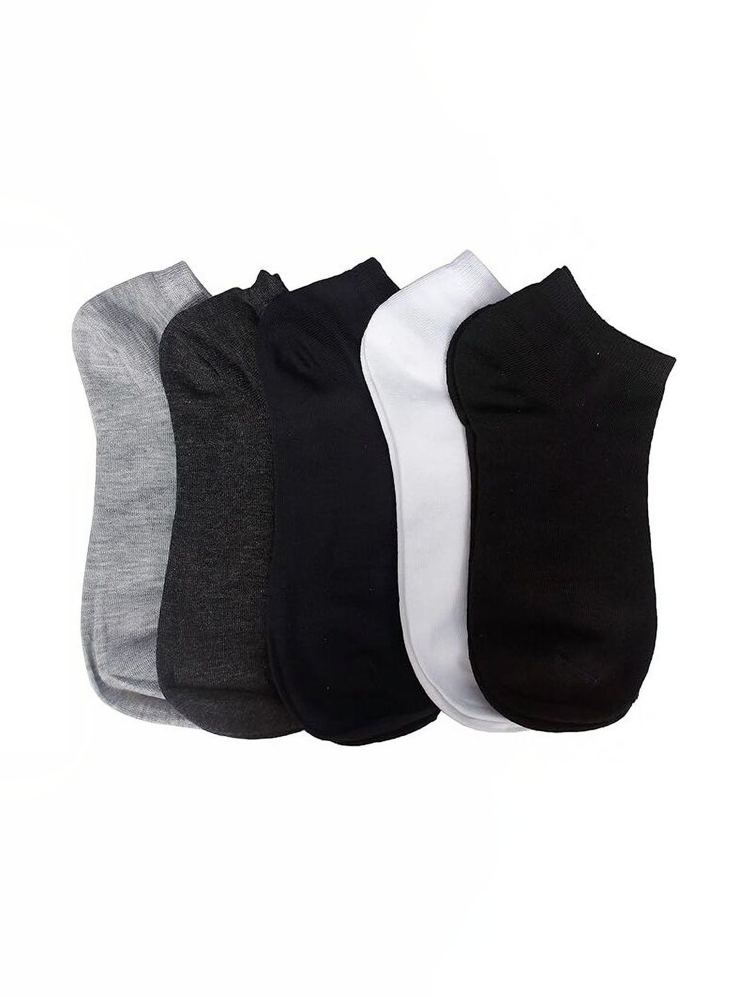 akeet trend Men Pack of 10 Cotton Assorted Ankle Length Socks