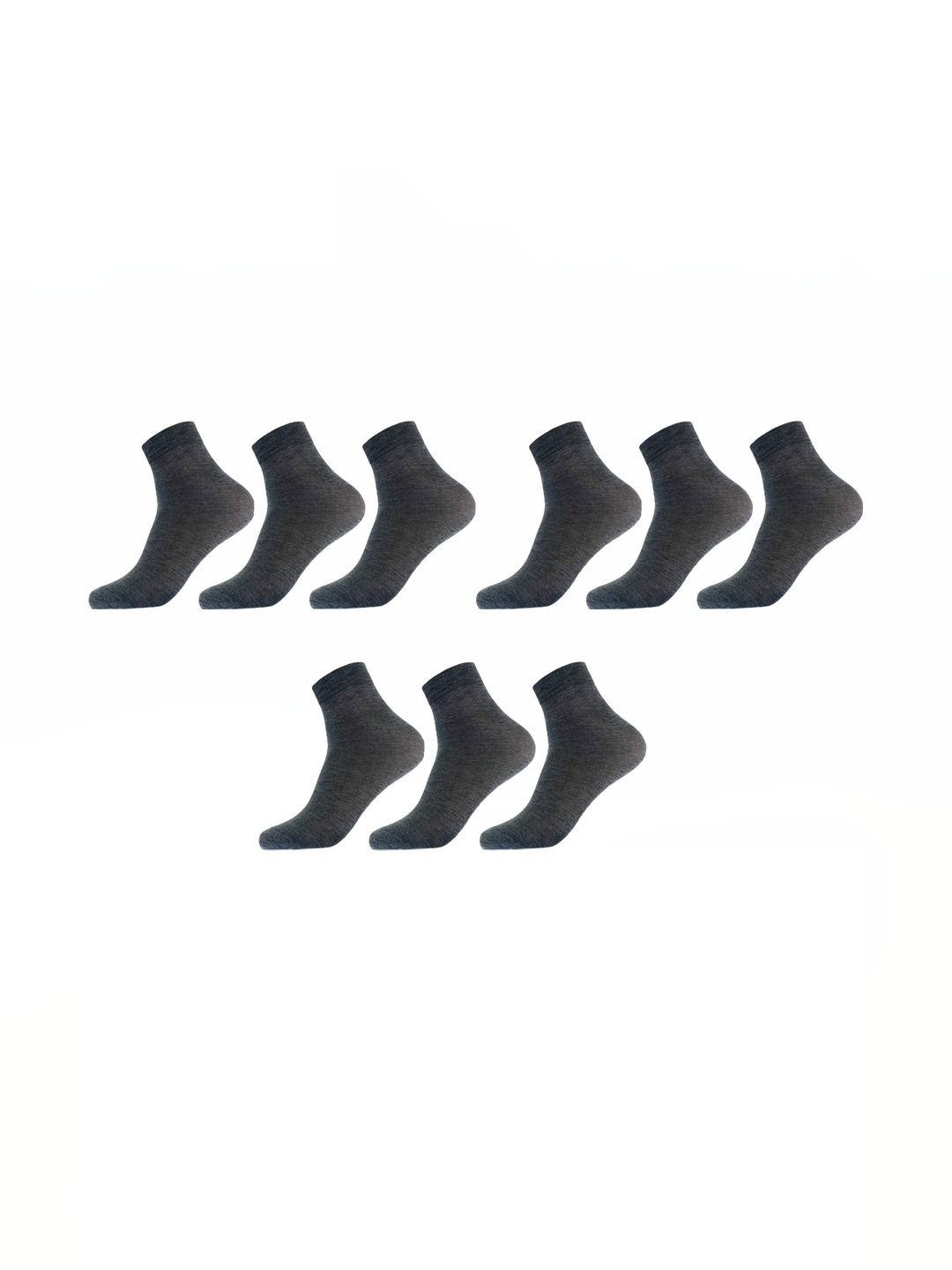 Akeeta Men Pack of 9 Cotton Assorted Ankle Length Socks
