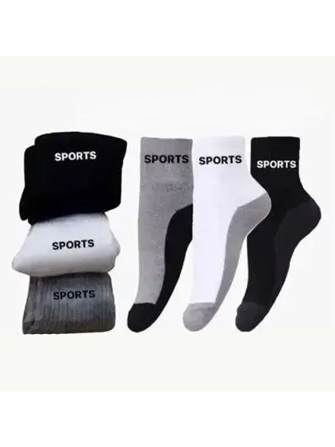 akeet trend Men Pack of 5 Cotton Assorted Colourblocked Ankle Length Socks