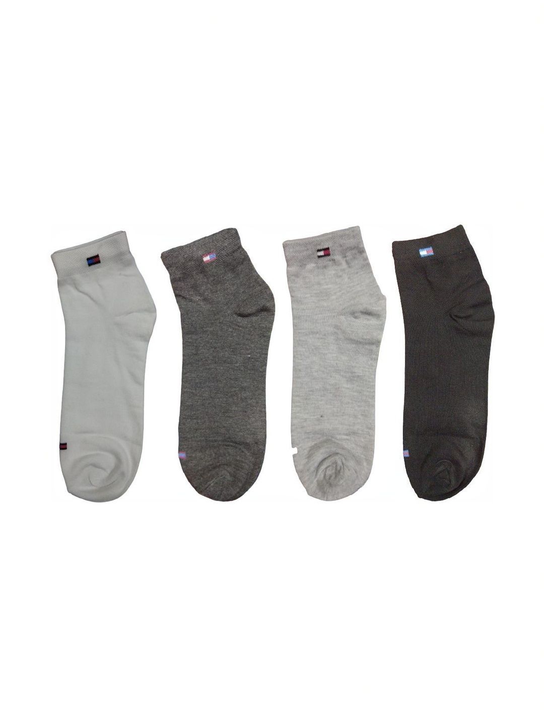 akeet trend Men Pack of 4 Cotton Assorted Ankle Length Socks
