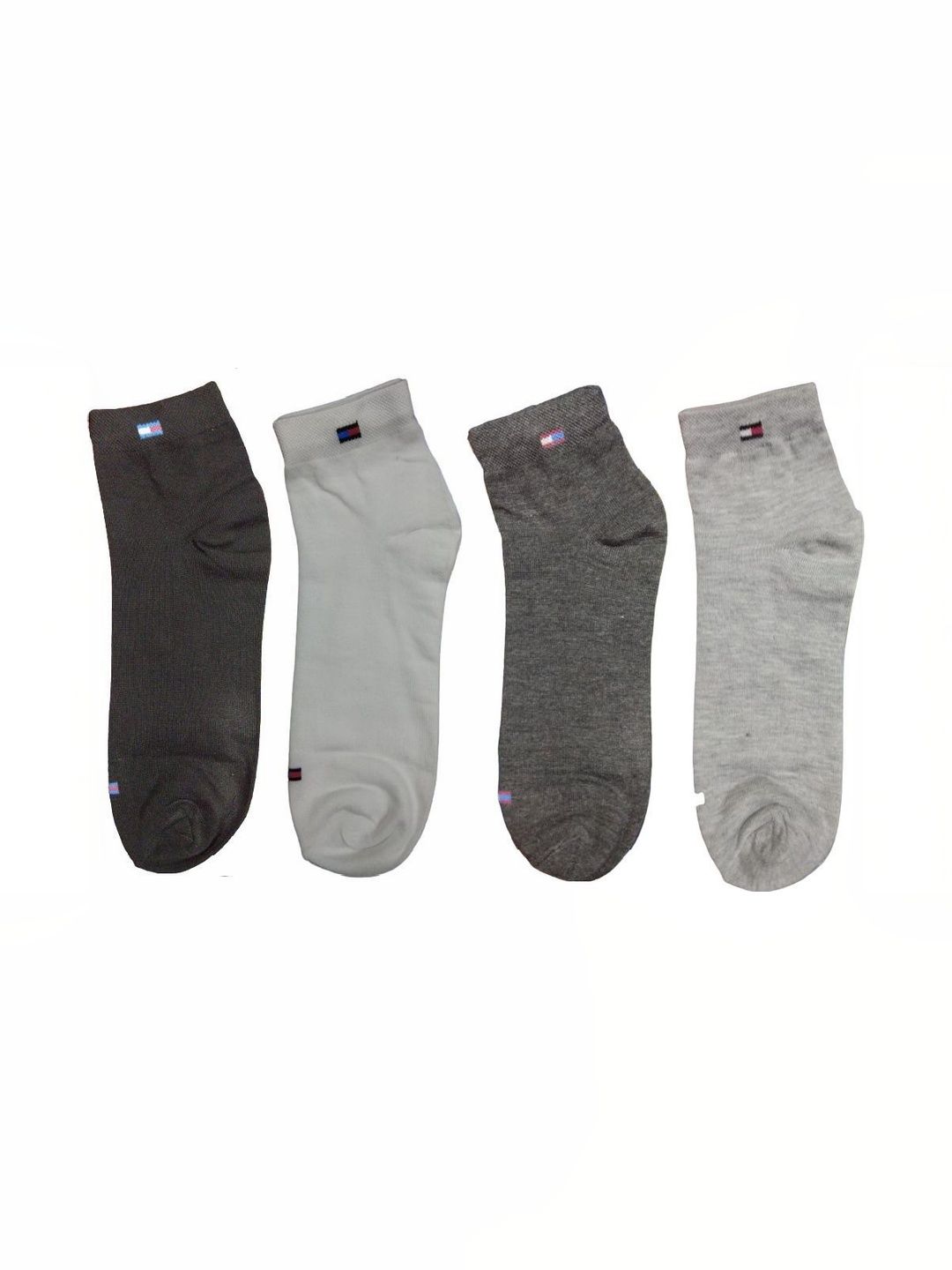 akeet trend Men Pack of 4 Cotton Assorted Ankle Length Socks