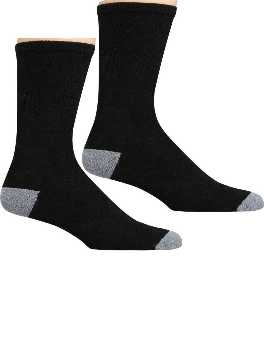 Akeeta Men Cotton Assorted Colourblocked Calf Length Socks