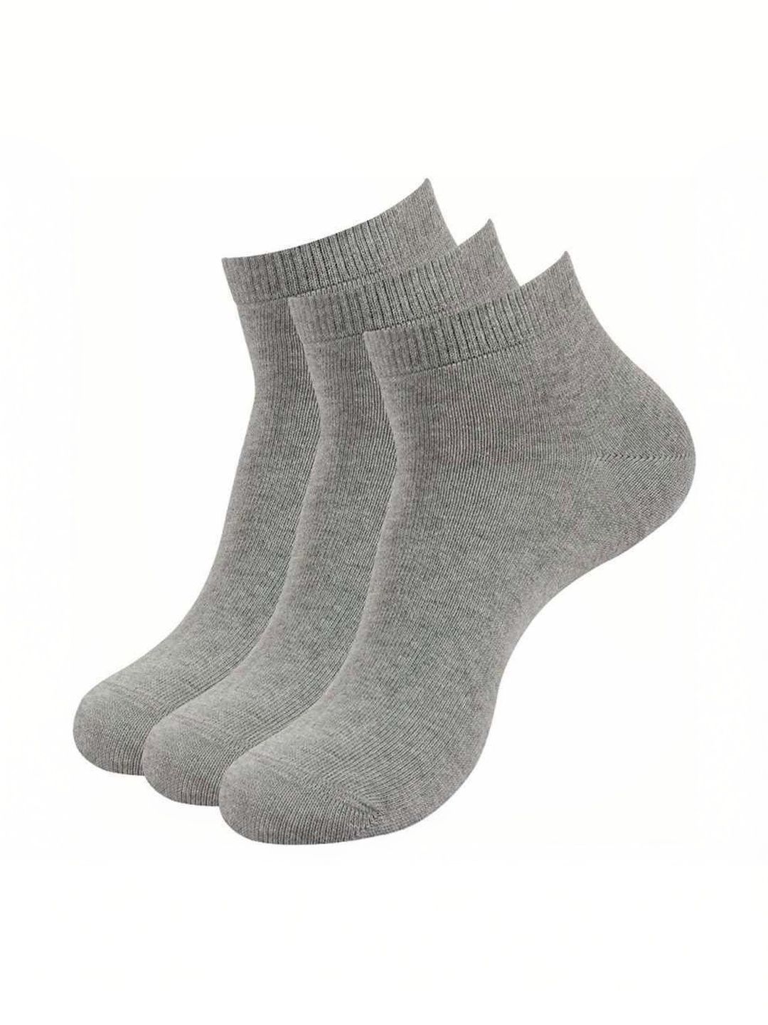 akeet trend Men Pack of 3 Cotton Assorted Ankle Length Socks