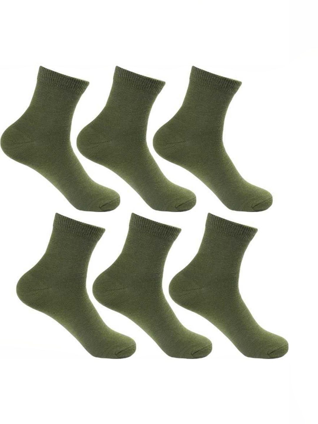 akeet trend Men Pack of 6 Cotton Assorted Ankle Length Socks