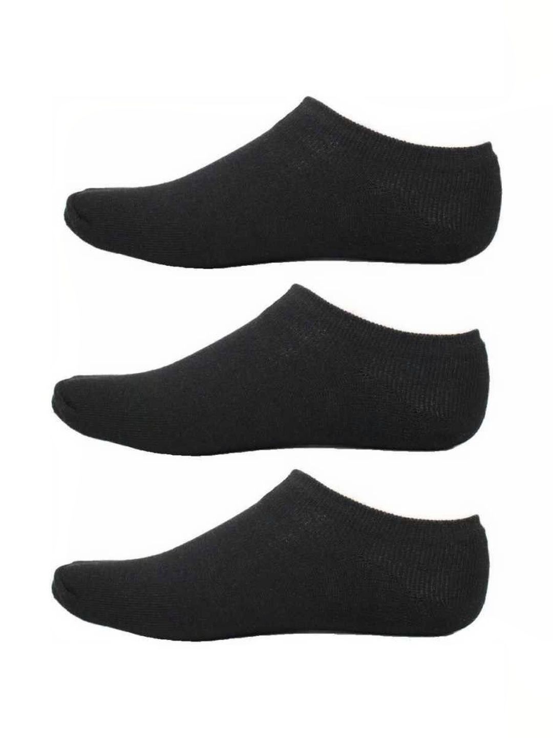 Akeeta Men Pack of 3 Cotton Assorted Shoe Liners Socks
