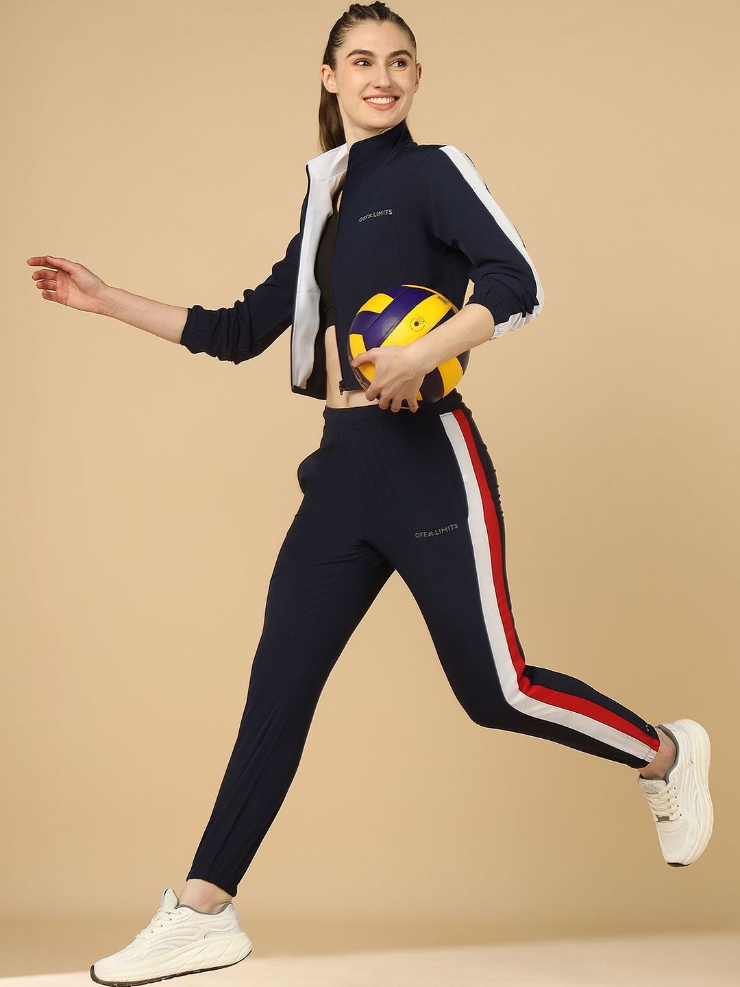 OFF LIMITS Colourblocked Mock Collar Tracksuits