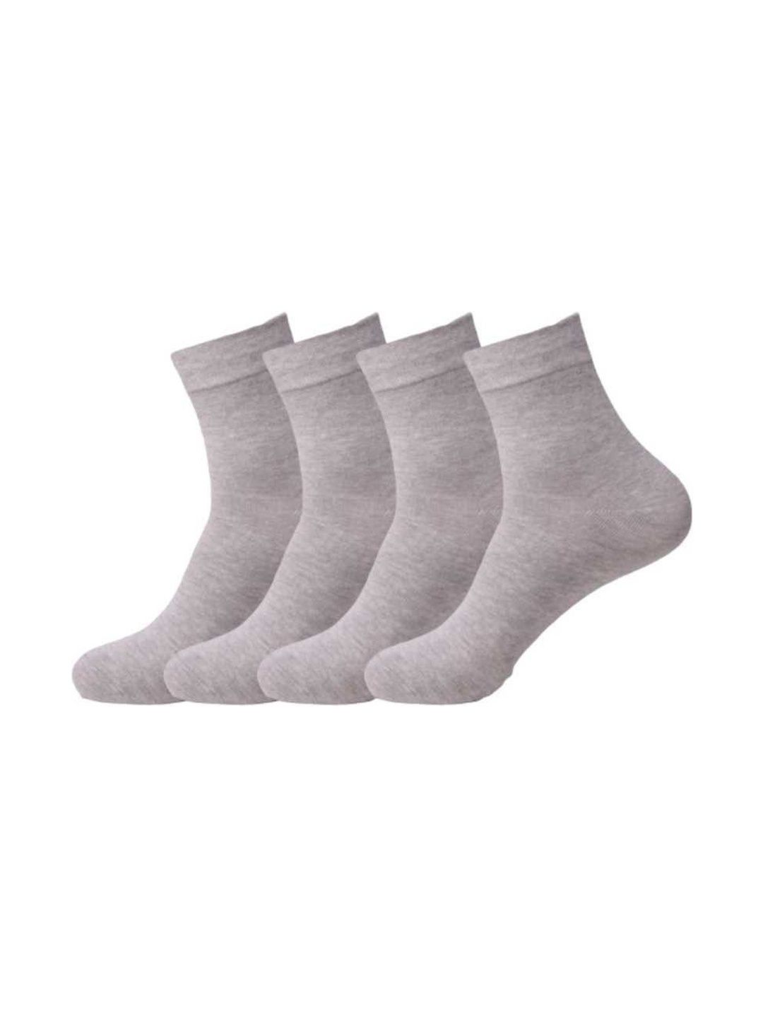 Akeeta Men Pack of 4 Cotton Assorted Above Ankle Socks