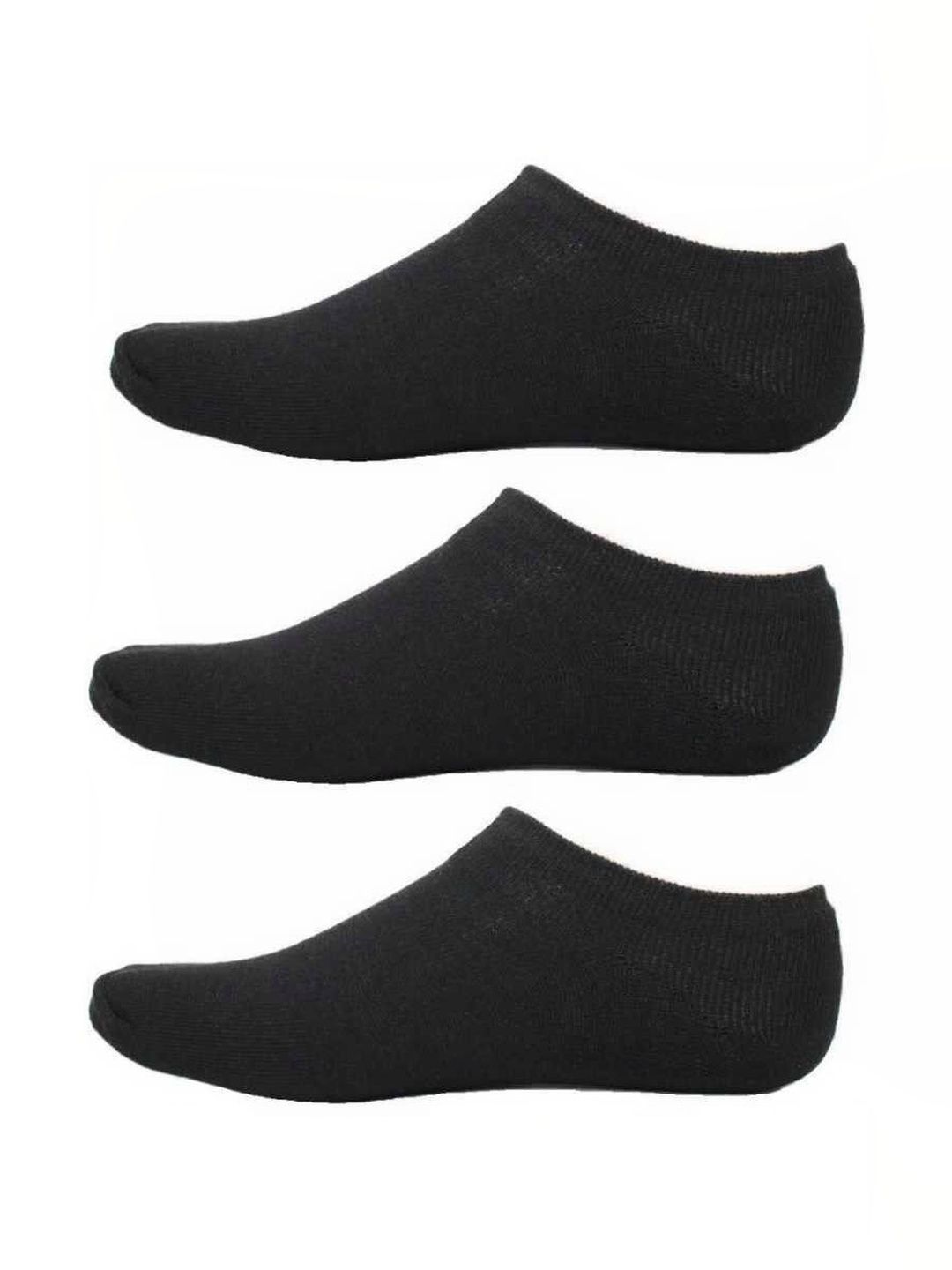 Akeeta Men Pack of 3 Cotton Assorted Shoe Liners Socks