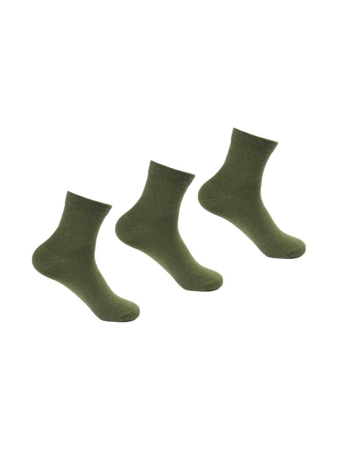 Akeeta Men Pack of 3 Cotton Assorted Above Ankle Socks
