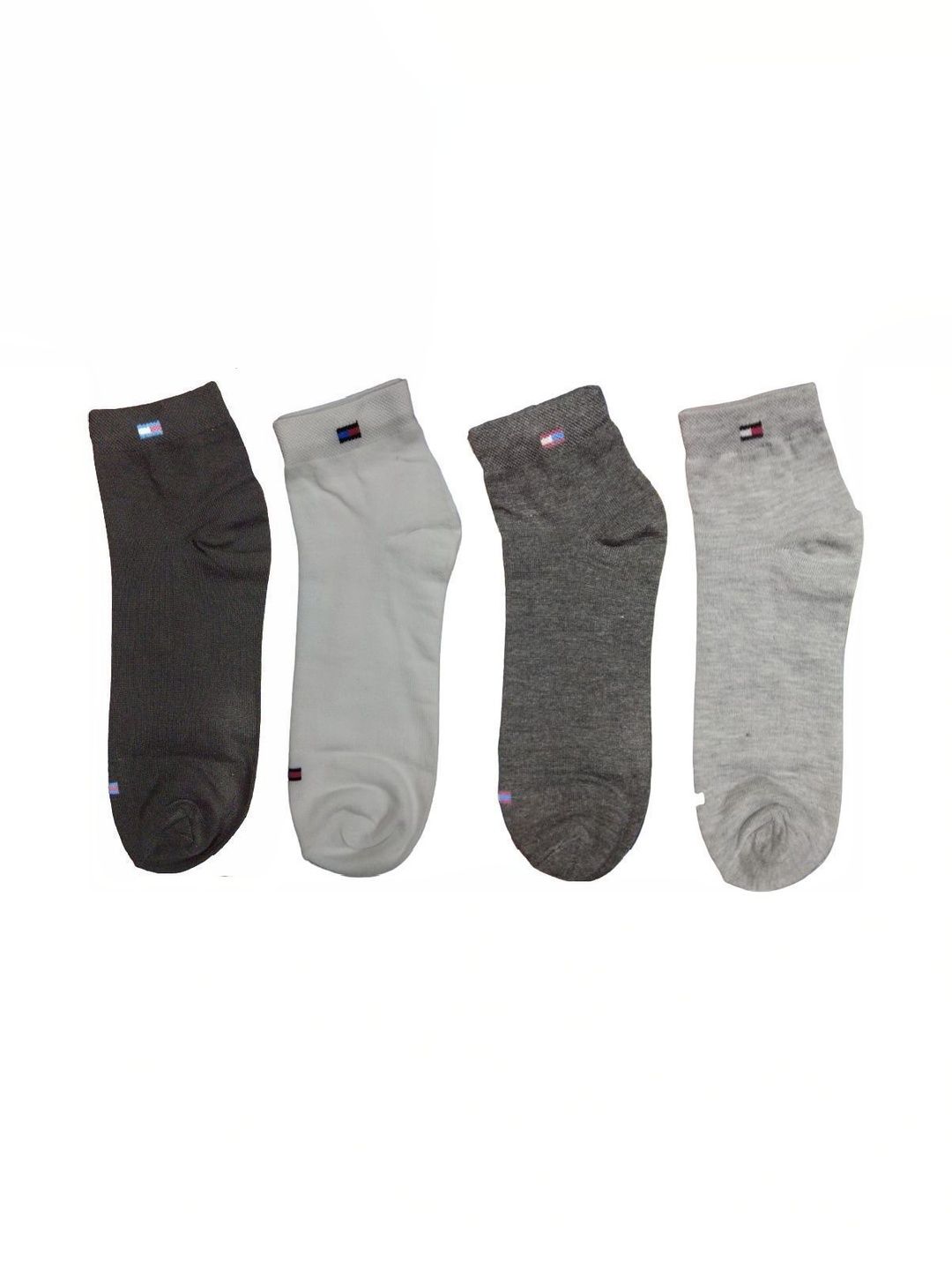 Akeeta Men Pack of 4 Cotton Assorted Ankle Length Socks